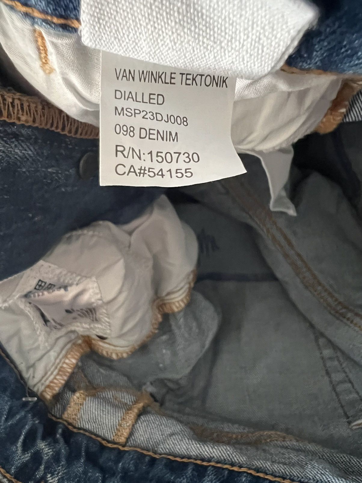 Ksubi Ksubi Jeans Mens Van Winkle Skinny Leg Blue $260 Size 30/32 Size US 30 / EU 46 - 7 Thumbnail