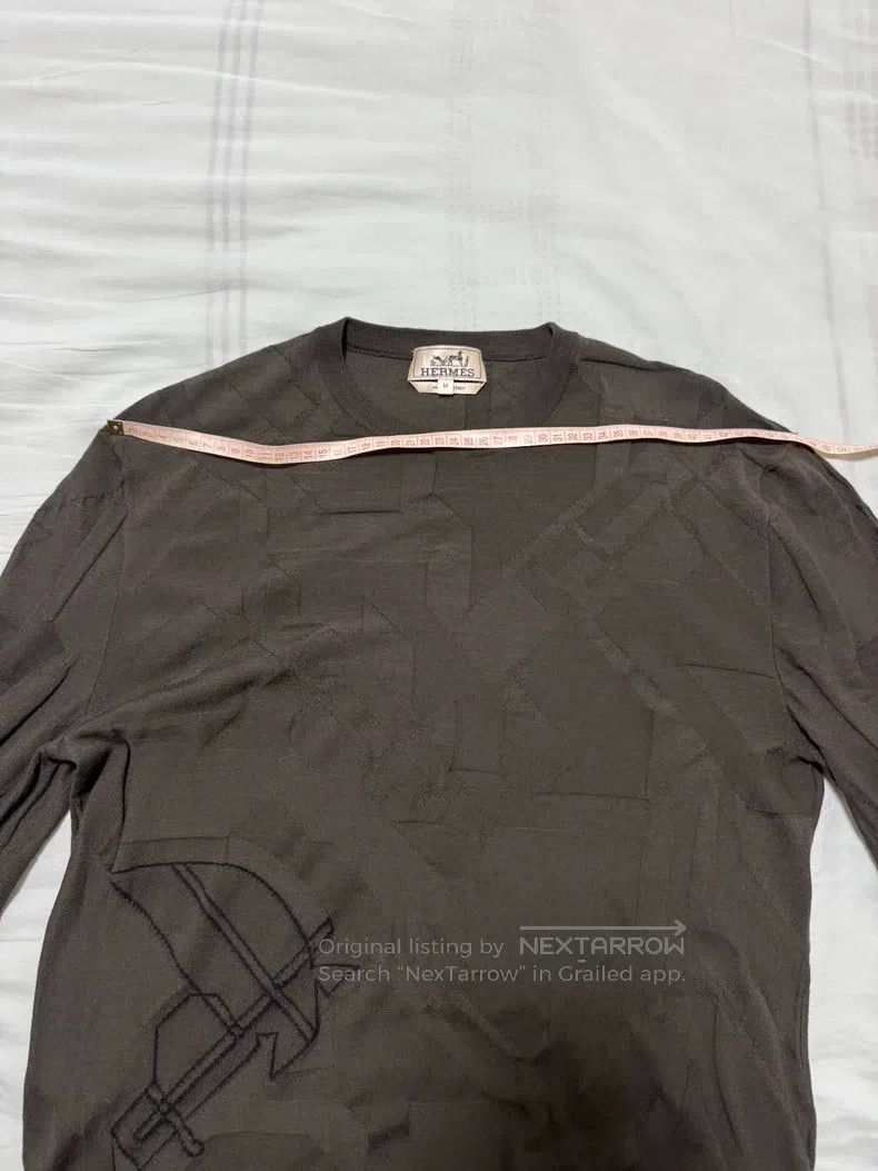 Hermes Hermes Wool short-sleeve, 100% wool Size US M / EU 48-50 / 2 - 3 Thumbnail