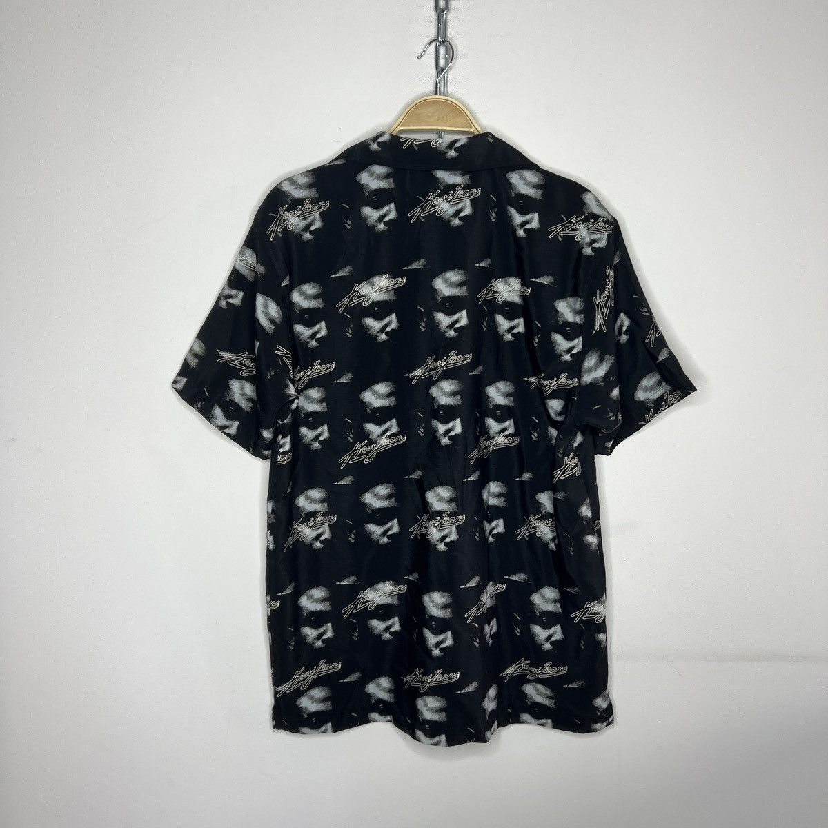 Karl Kani × Vintage Vintage 90s Karl Kani all over print hype streetwear shirt Size US M / EU 48-50 / 2 - 7 Thumbnail