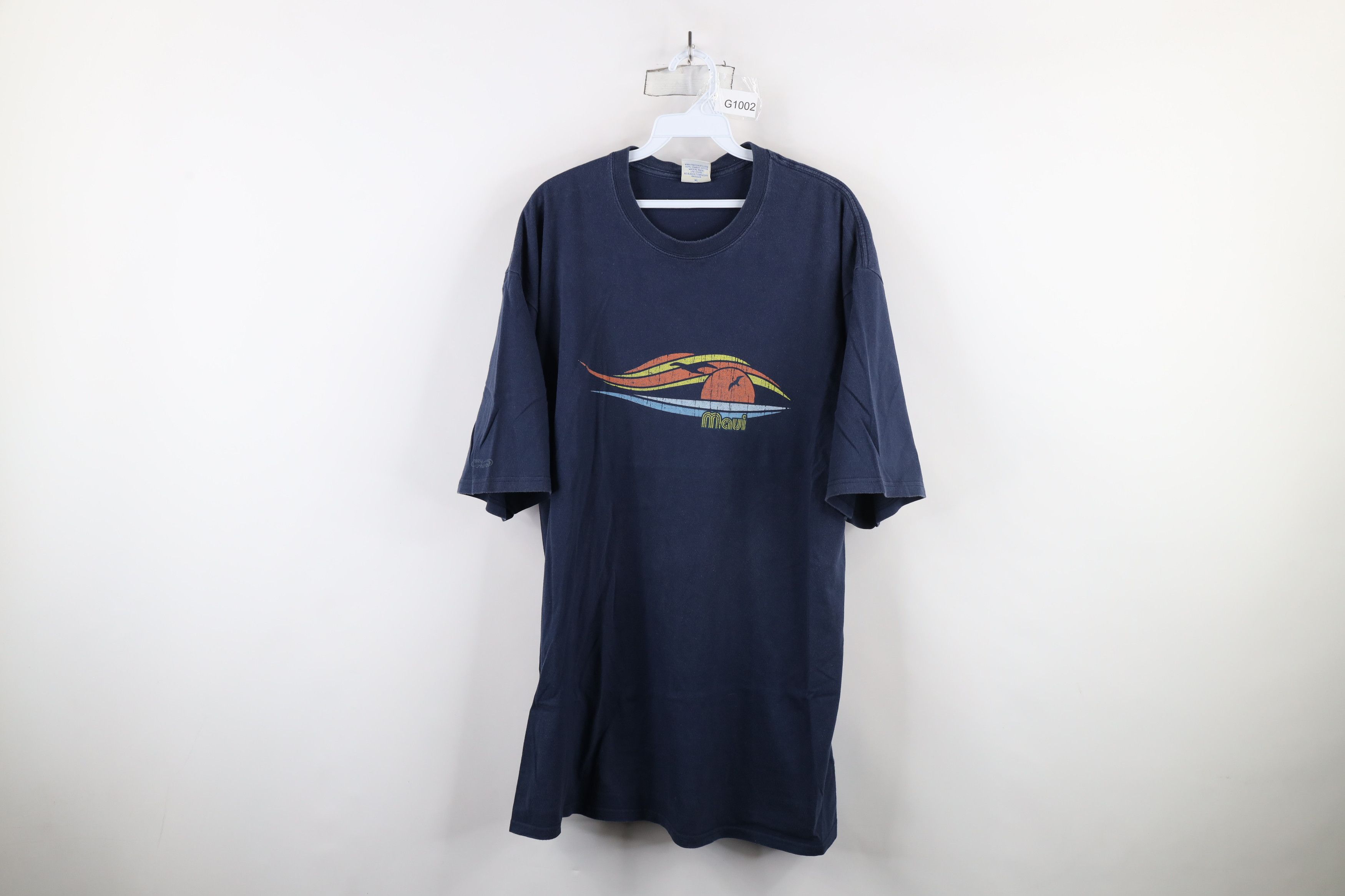 Vintage Vintage 90s Y2K Streetwear Sunset Beach Maui Hawaii T-Shirt Size US XL / EU 56 / 4 - 1 Thumbnail