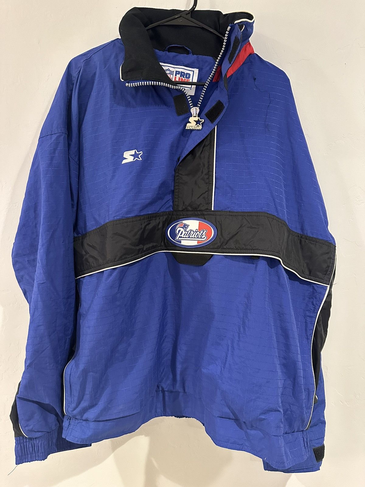 NFL × Starter × Vintage Starter Patriots Track Jacket Size US XL / EU 56 / 4 - 1 Preview