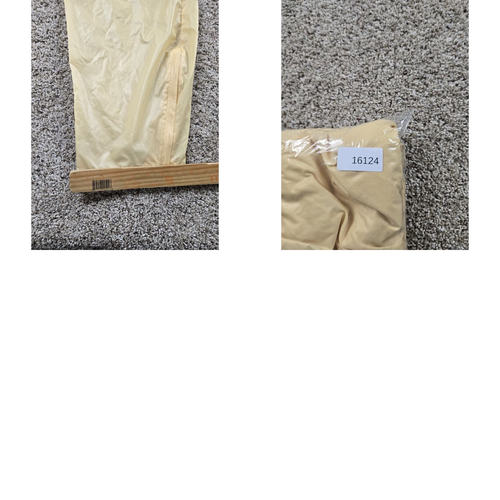 Izod VINTAGE Izod Track Suit Mens Medium Yellow Nylon 2 Piece Sweatshirt Pants 90s Lightweight Size 40R - 11 Thumbnail