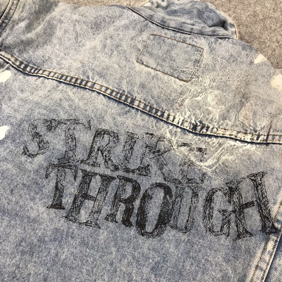 Japanese Brand × Zara ZARA DISTRESSED PUNK BUTTON JACKET Size US L / EU 52-54 / 3 - 10 Thumbnail