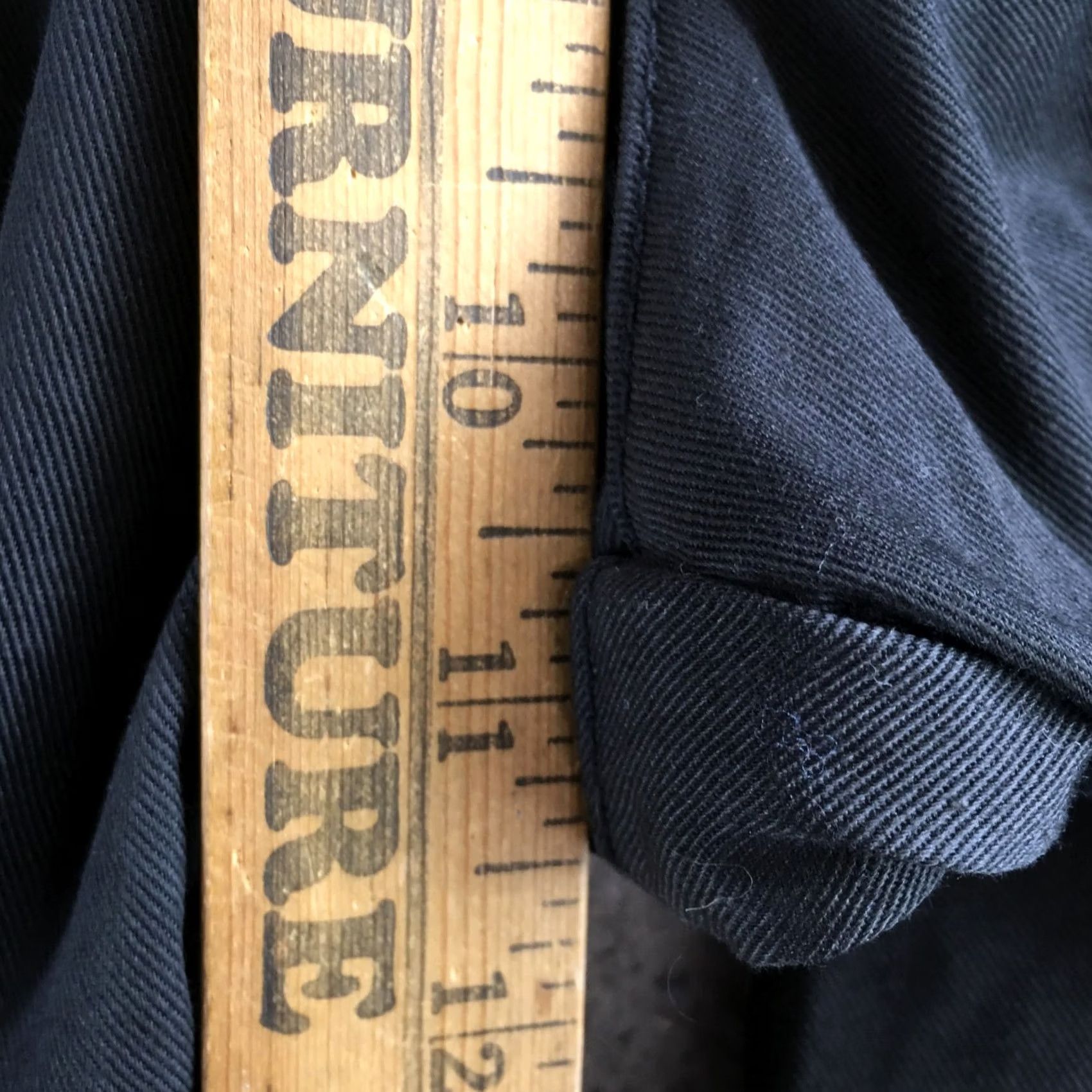 Vintage Le Breve Womens S Black Chino Casual Rolled Hem Regular Fit Shorts Size 28" / US 6 / IT 42 - 6 Thumbnail
