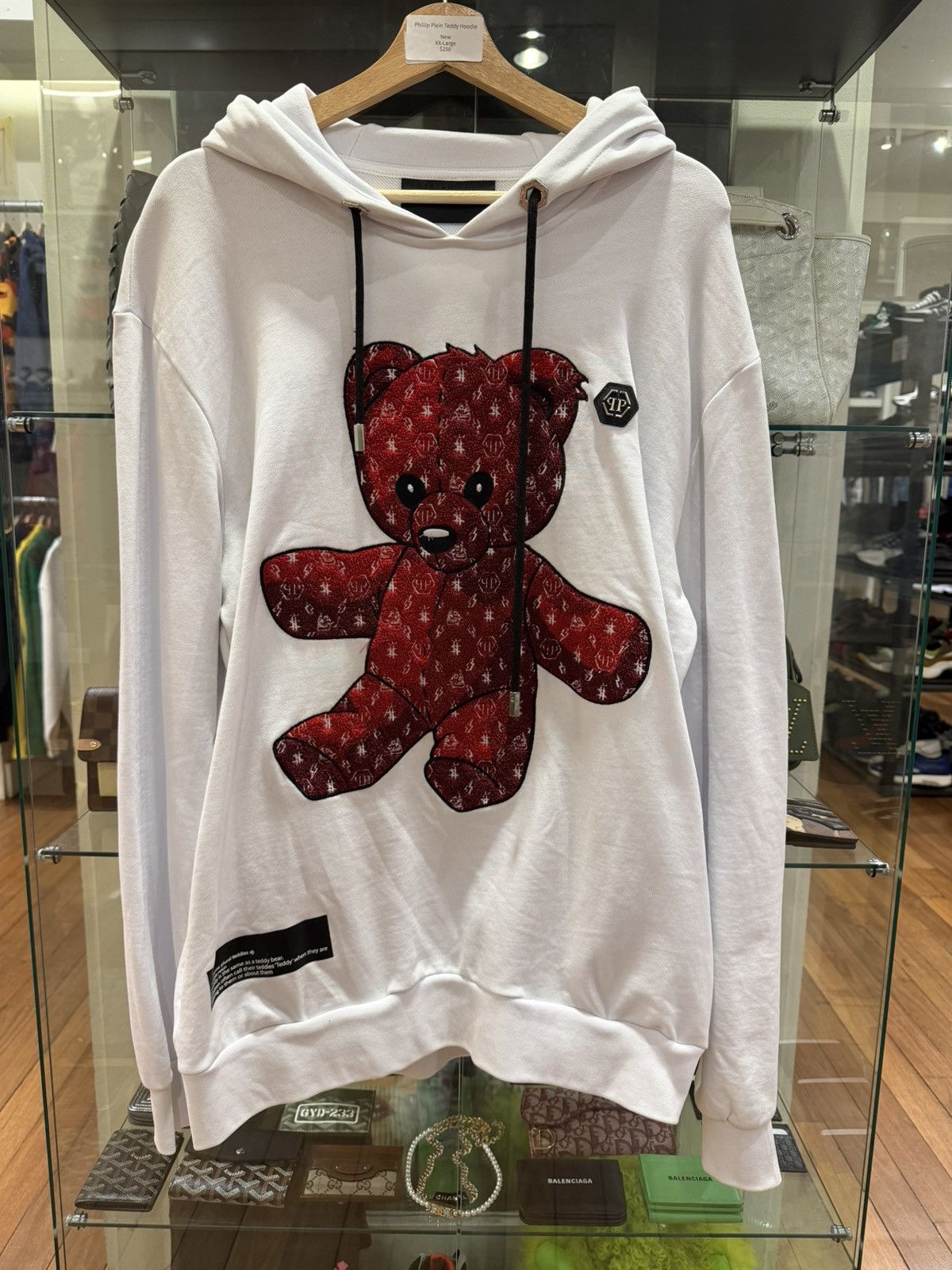 Philipp Plein Phillip Plein Teddy Hoodie Size US XXL / EU 58 / 5 - 1 Thumbnail