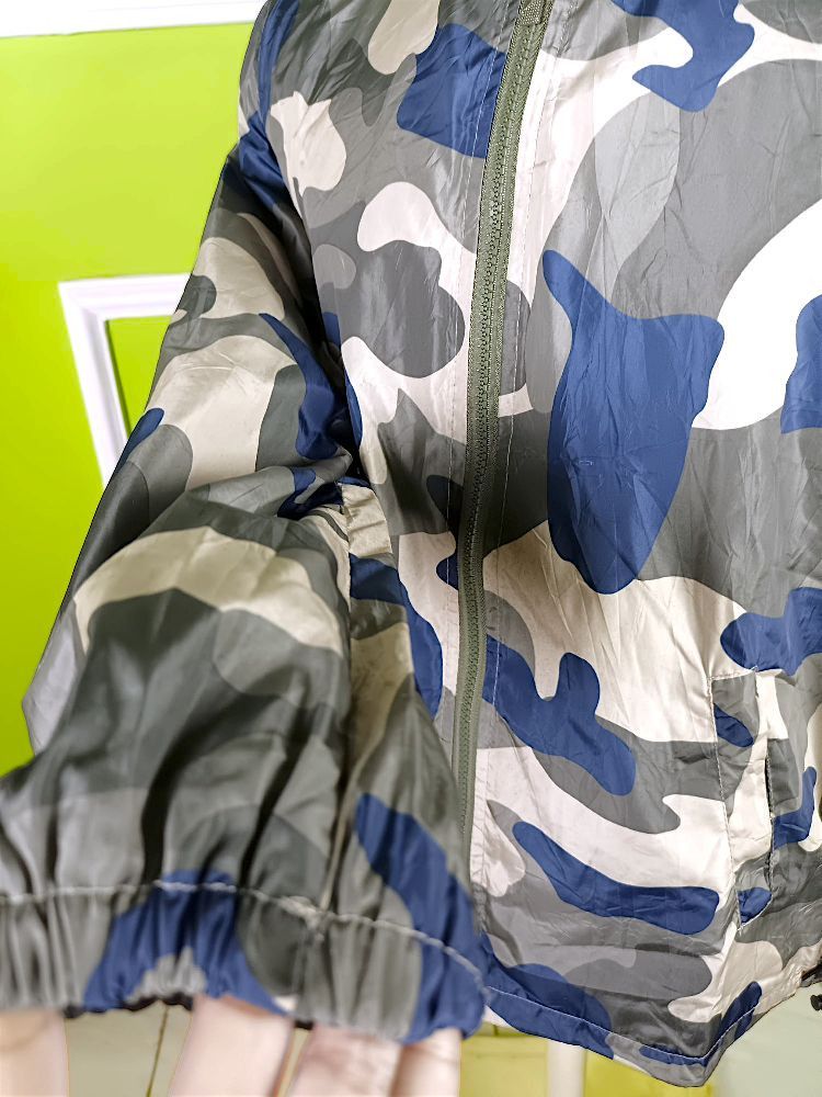 Other UNKNOWN BRAND Light Running Camo Hoodie Jacket "NoTags" Size US L / EU 52-54 / 3 - 17 Thumbnail