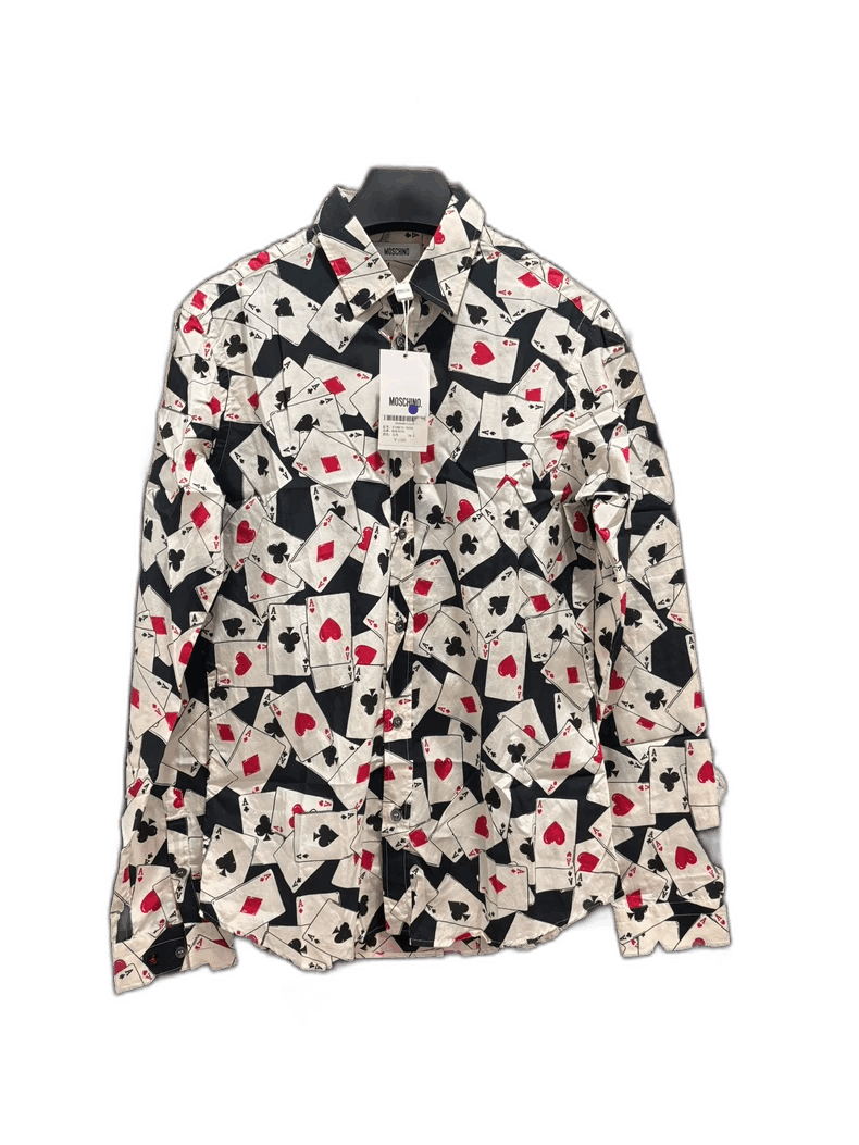 Moschino Moschino Long Sleeve Silk Shirt for Women Size US M / EU 48-50 / 2 - 1 Thumbnail