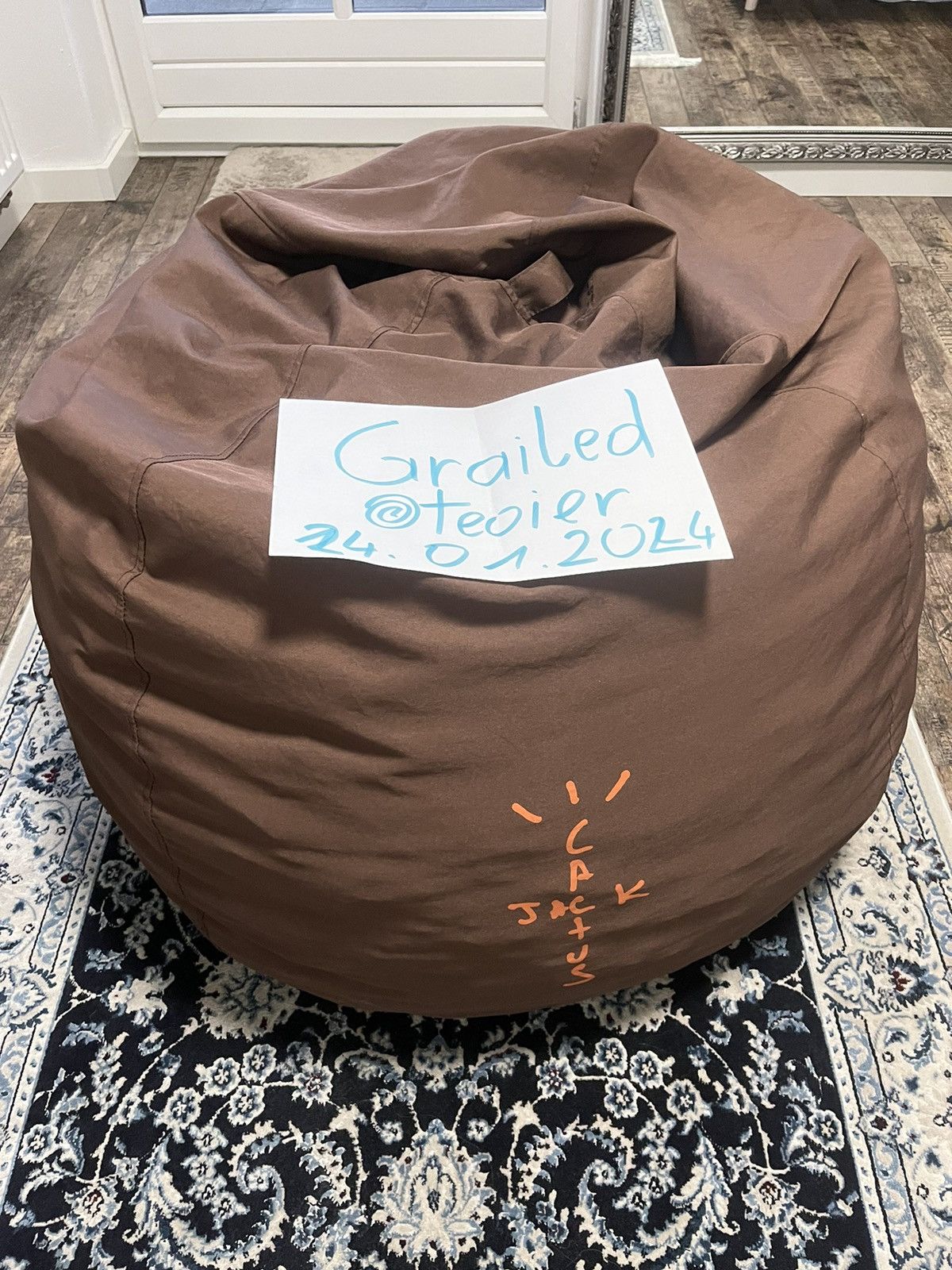 Travis Scott Travis Scott CJ BEAN BAG CHAIR | Grailed