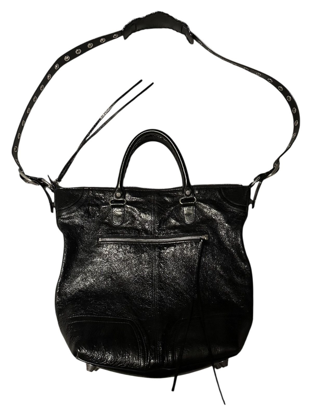 Balenciaga Balenciaga medium Le Cagole leather tote bag Size ONE SIZE - 4 Thumbnail
