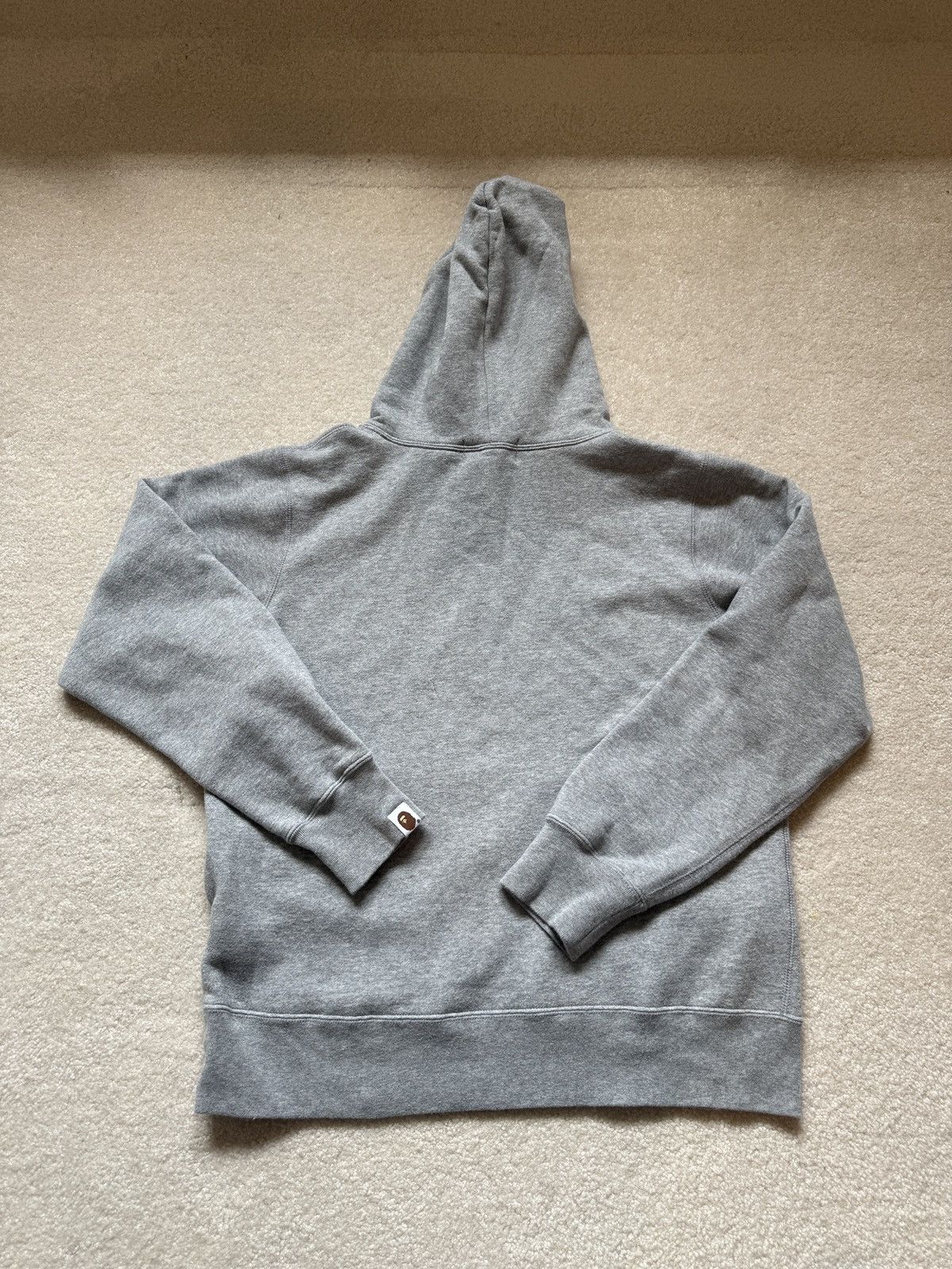 Bape A Bathing Ape Happy New Year Hooded Sweatshirt 2020 - Gray Size US M / EU 48-50 / 2 - 2 Thumbnail