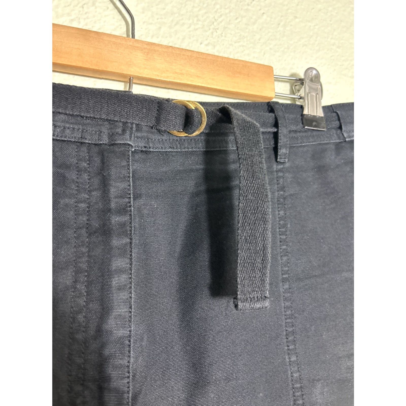 Ralph Lauren Lauren Ralph Lauren Womens Black Cargo Cotton Short Belted 16 Belted 30x8 Size 38" / US 16 / IT 52 - 5 Thumbnail