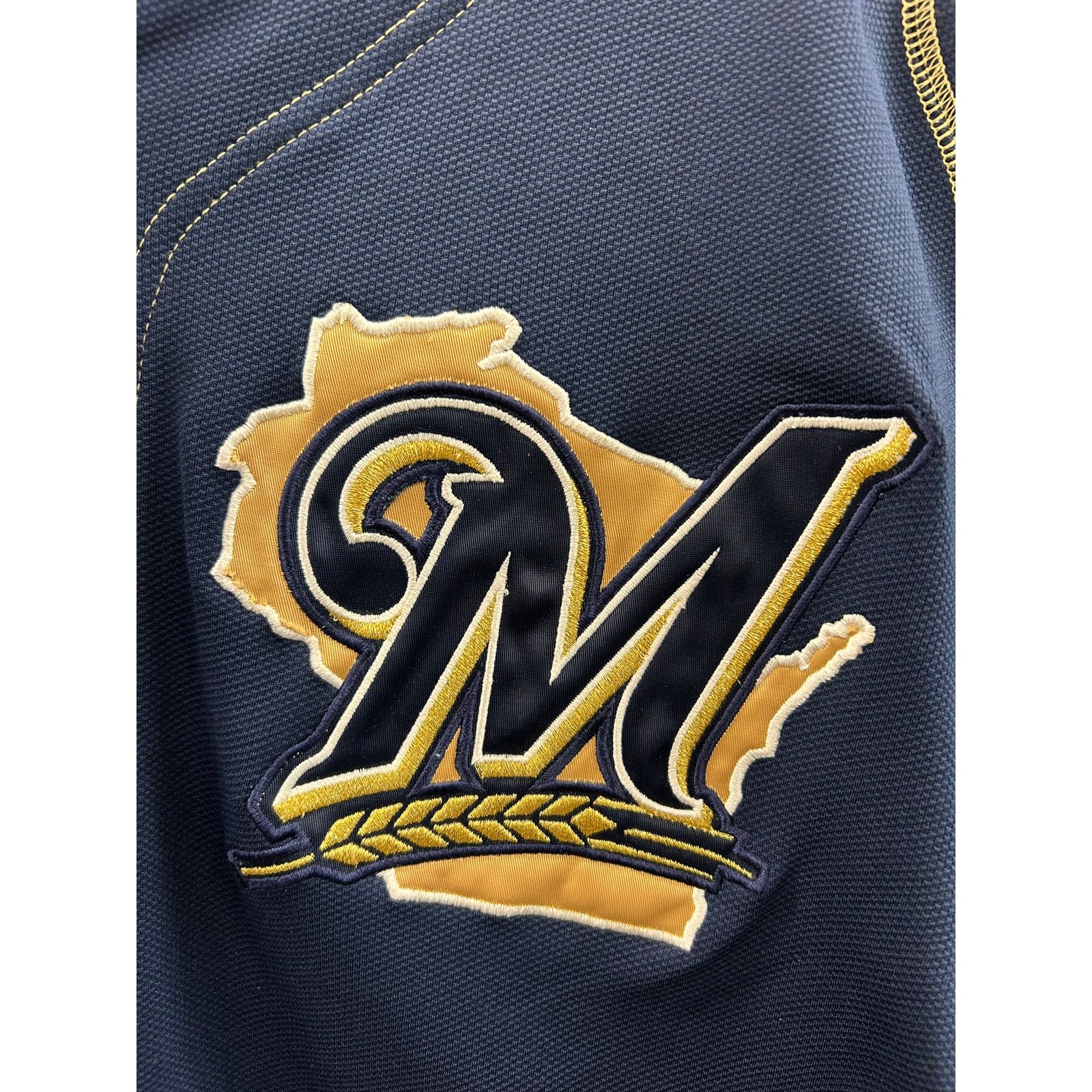 Nike vintage Milwaukee Brewers Nike Team baseball jersey S small Size US S / EU 44-46 / 1 - 4 Thumbnail