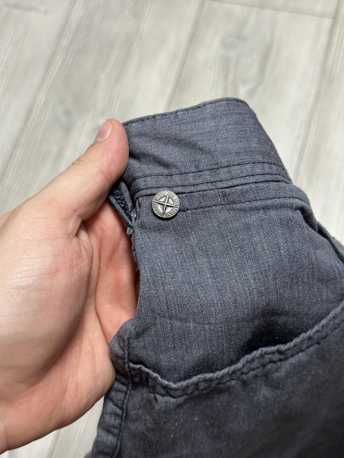 Massimo Osti RARE ! VINTAGE STONE ISLAND MARINA PANTS PATCH LOGO 90s Size US 36 / EU 52 - 14 Thumbnail