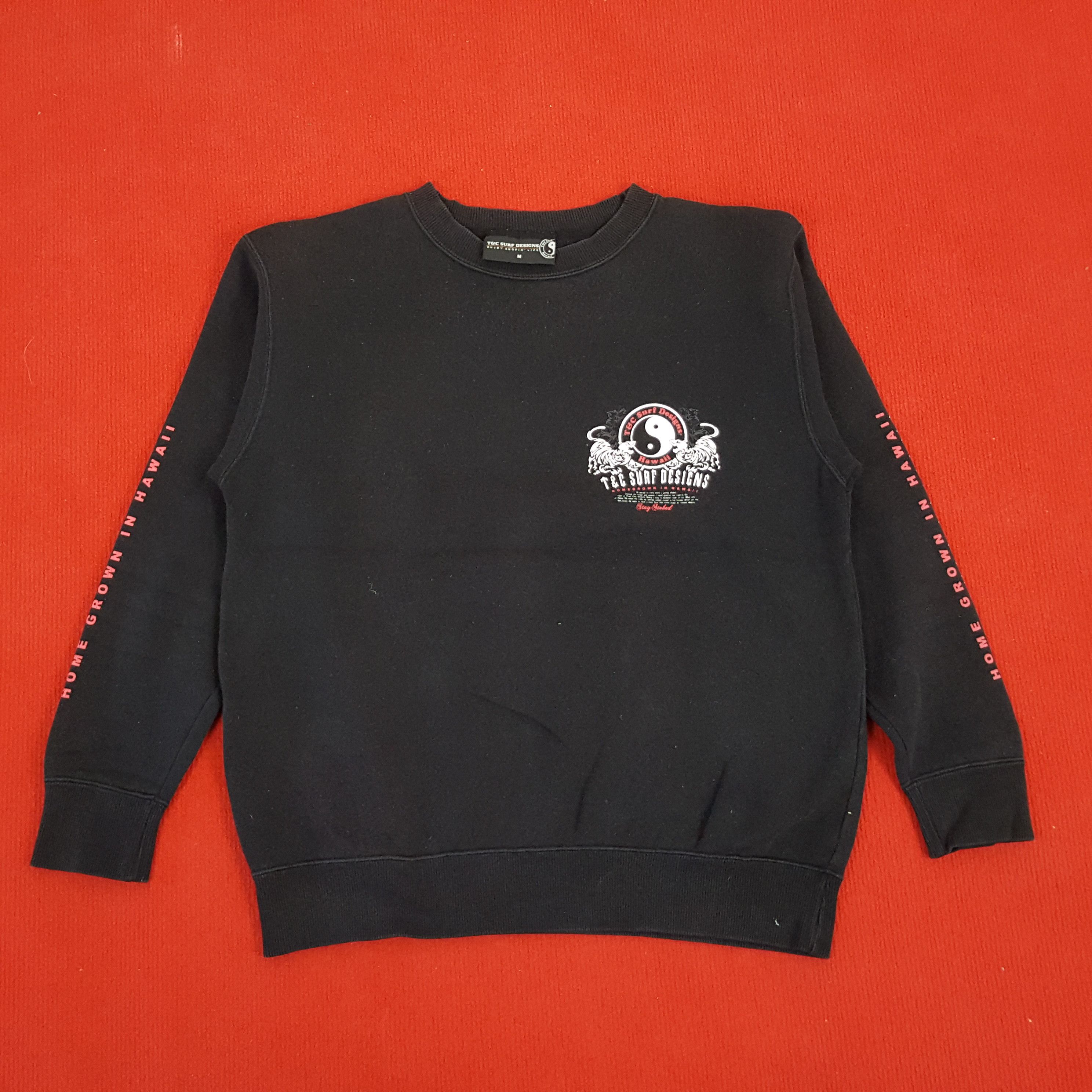 Vintage T&C Surf Design Streetwear Style Sweatshirt Size US M / EU 48-50 / 2 - 3 Thumbnail