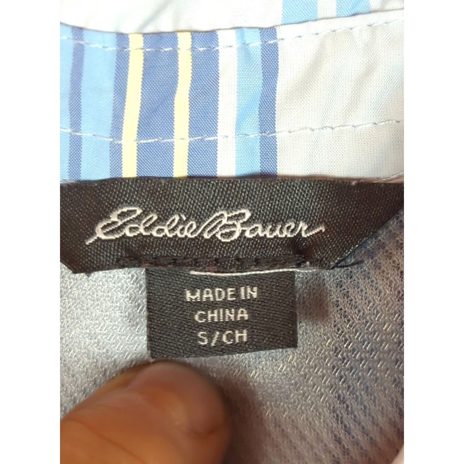 Eddie Bauer Eddie Bauer Shirt Womens Short Sleeve Adventure Blue Plaid Button Up Camp Hike S Regular Womens Size S / US 4 / IT 40 - 7 Thumbnail
