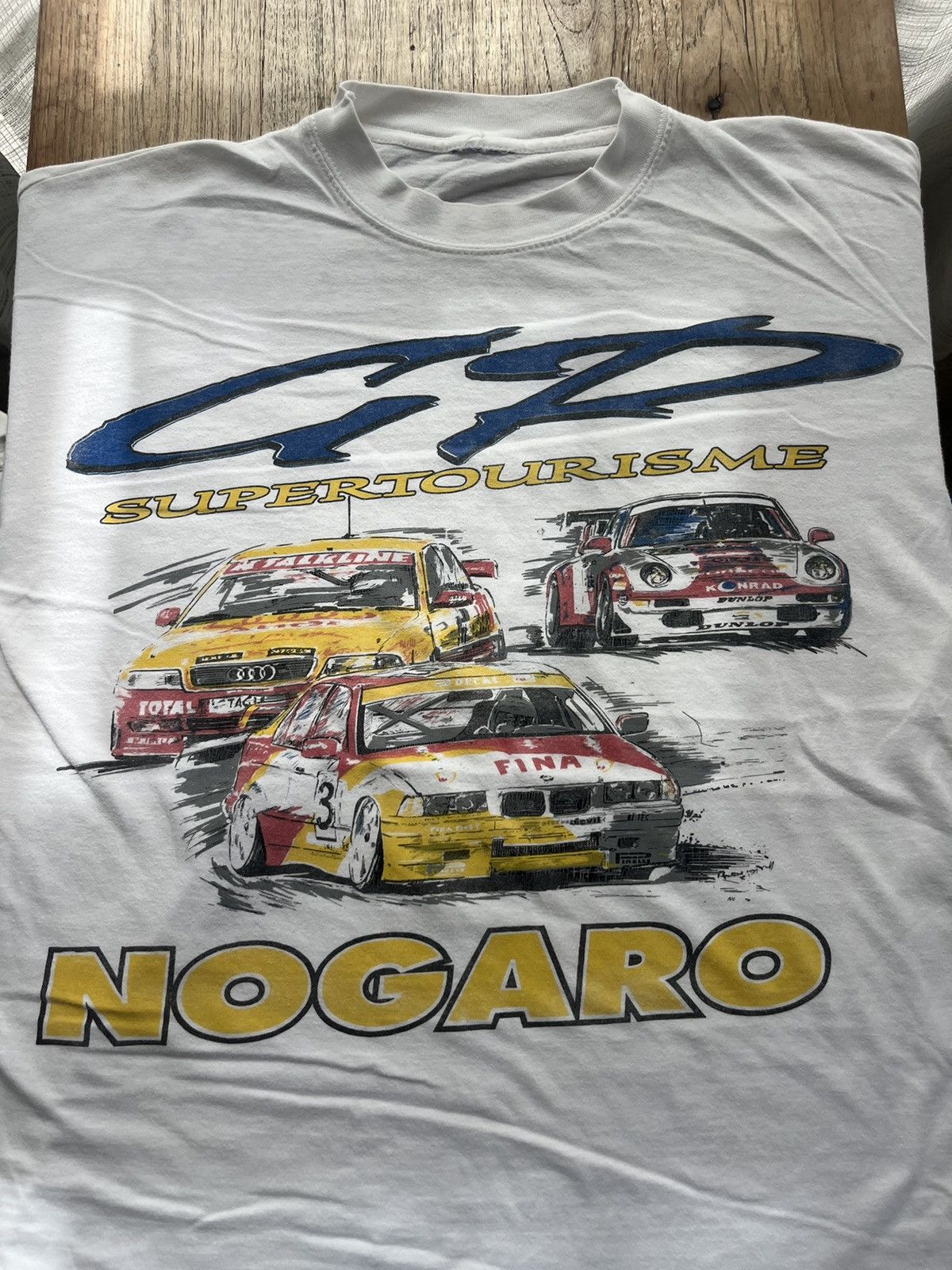 Vintage GP Super tourisme Nogaro BMW/AUDI/PORCHE 90’s Tshirt