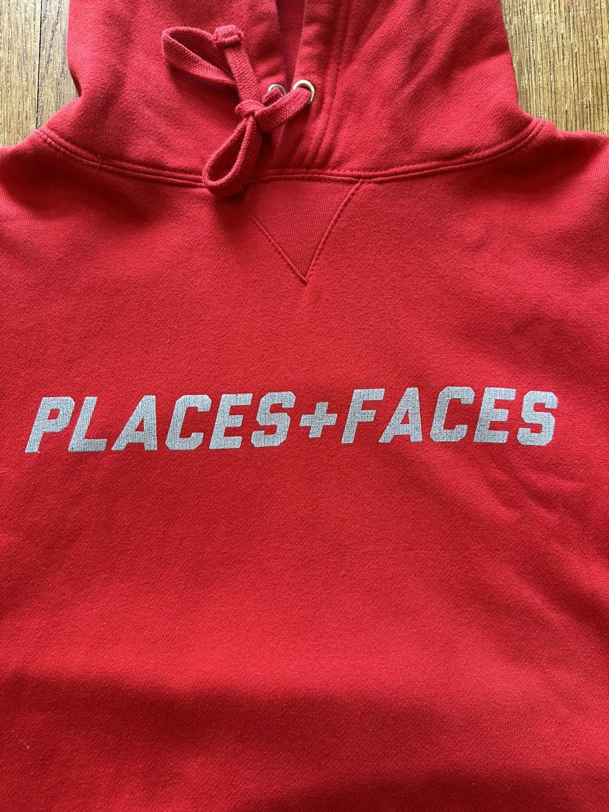 Places + Faces Places + Faces Red Reflective Hoodie Size US M / EU 48-50 / 2 - 3 Thumbnail