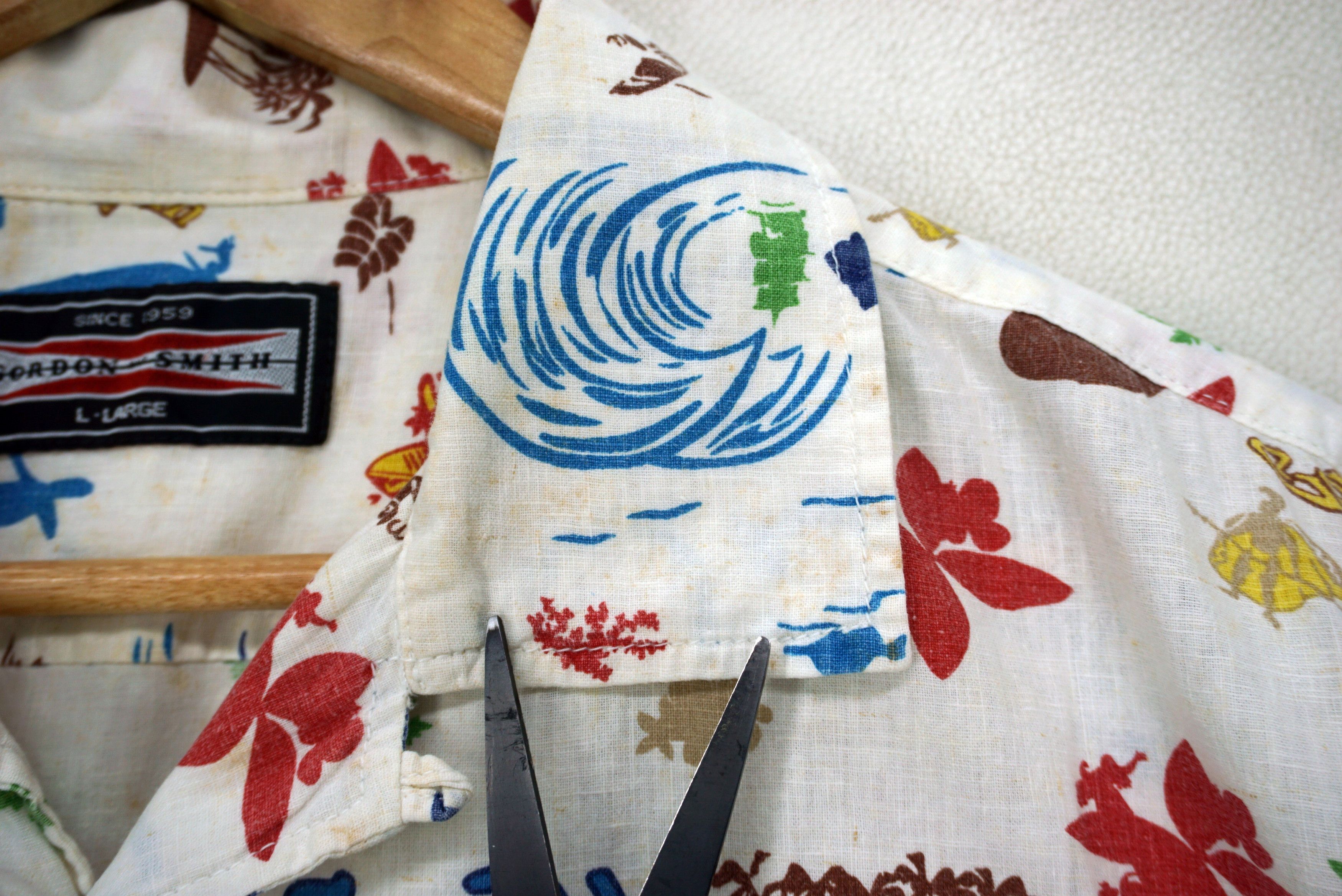 Sports Specialties Gordon and Smith Shirt Linen Blend Hawaiian Surf Aloha Size US L / EU 52-54 / 3 - 7 Thumbnail