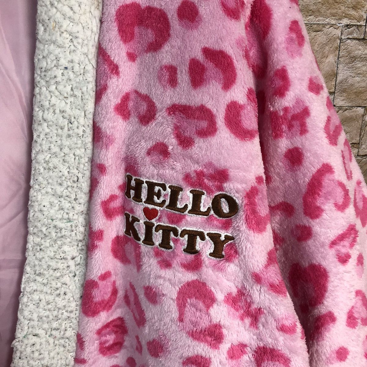 Cartoon Network DL Hello Kitty Pink Kimono sleepwear cardigan vintage #A409 Size XL / US 12-14 / IT 48-50 - 7 Thumbnail