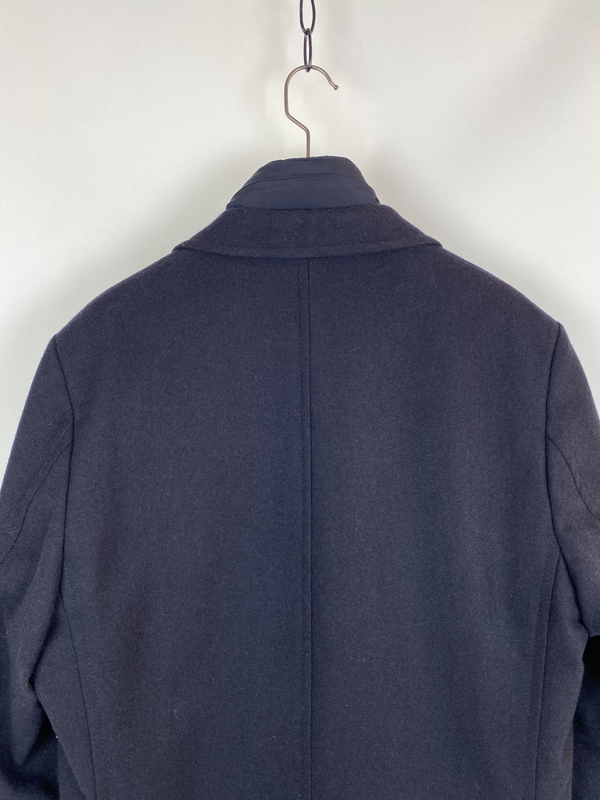 Boggi Boggi Milano 2 in 1 Insulated Navy Wool Coat Size US M / EU 48-50 / 2 - 14 Thumbnail
