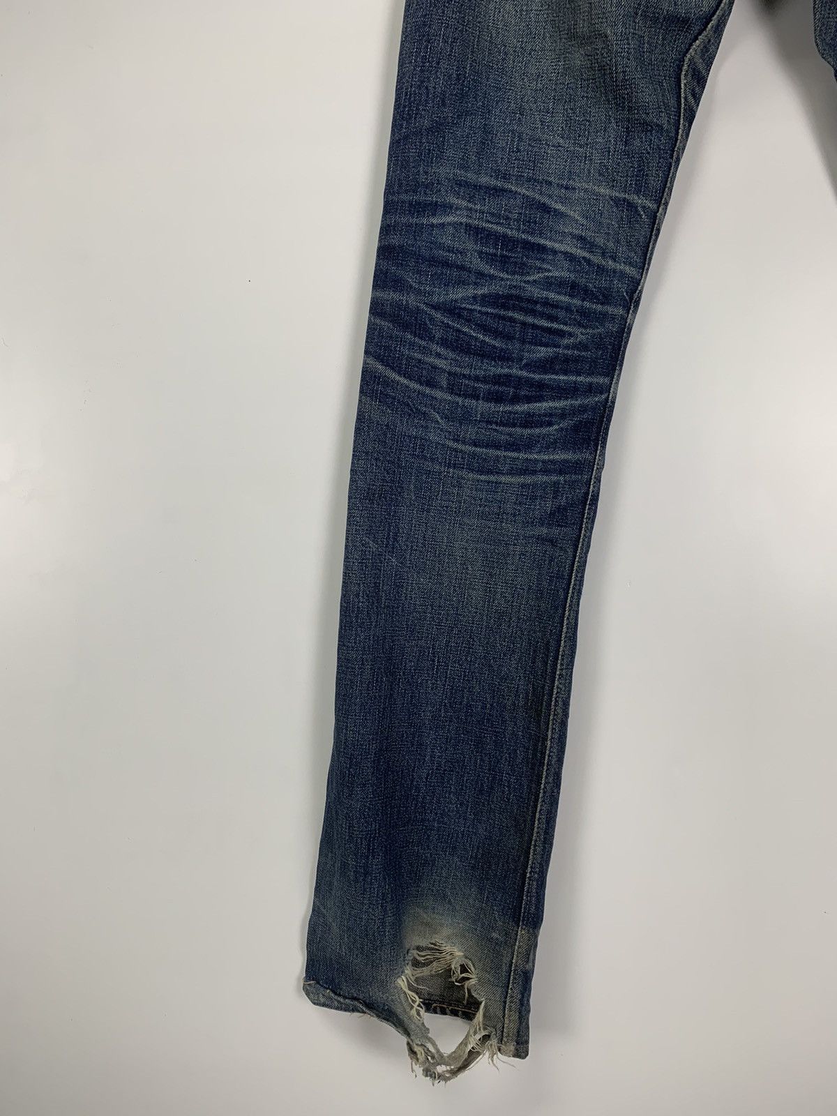 Full Count & Co. Full Count & Co Diatress Jeans Size US 32 / EU 48 - 12 Thumbnail