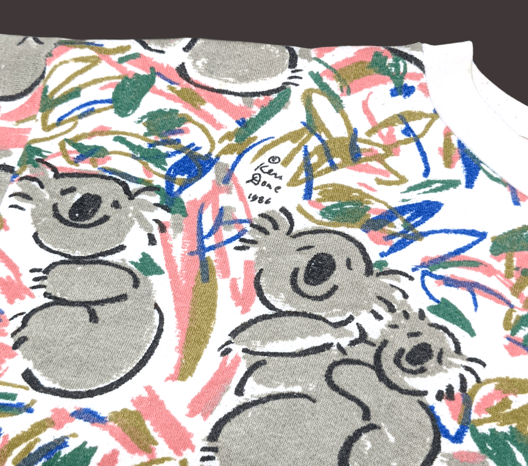 Unsound Rags × Vintage Vintage Rare 80s Ken Done Art Nature Australia Sweatshirt Size US S / EU 44-46 / 1 - 7 Thumbnail