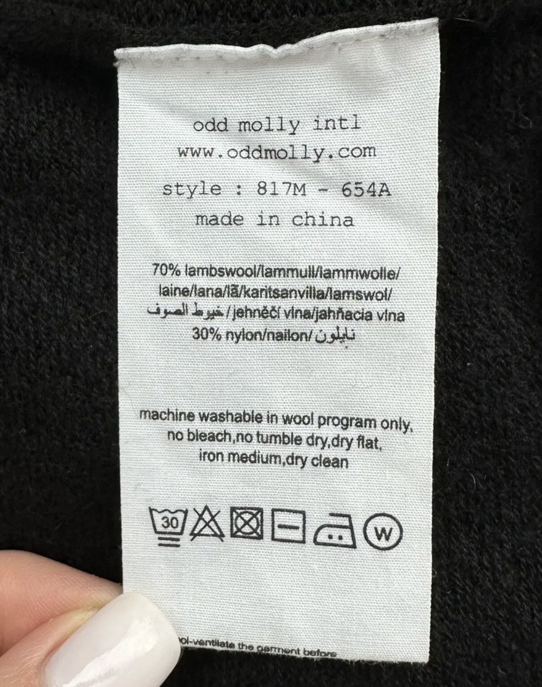 Other Odd Molly 654 Wool Cardigan Sweater Size 3 Large Size L / US 10 / IT 46 - 8 Thumbnail