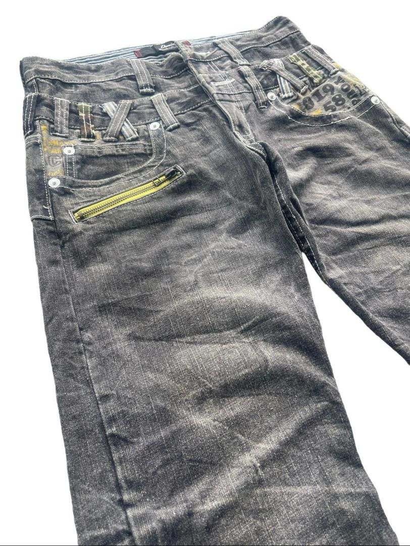 Japanese Brand Dominate Double Waist Streetwear Jeans Size US 30 / EU 46 - 13 Thumbnail