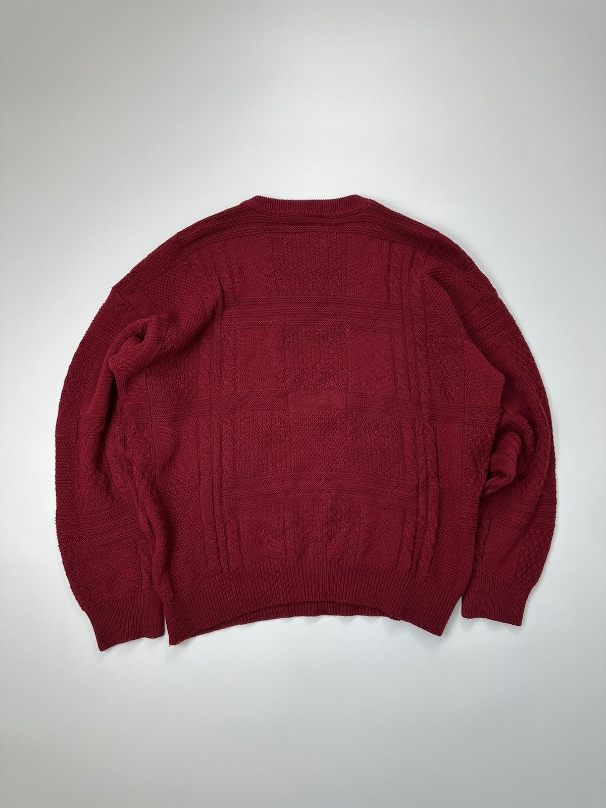 Lacoste Lacoste Casual Knit Sweater Logo Red Size US L / EU 52-54 / 3 - 2 Thumbnail
