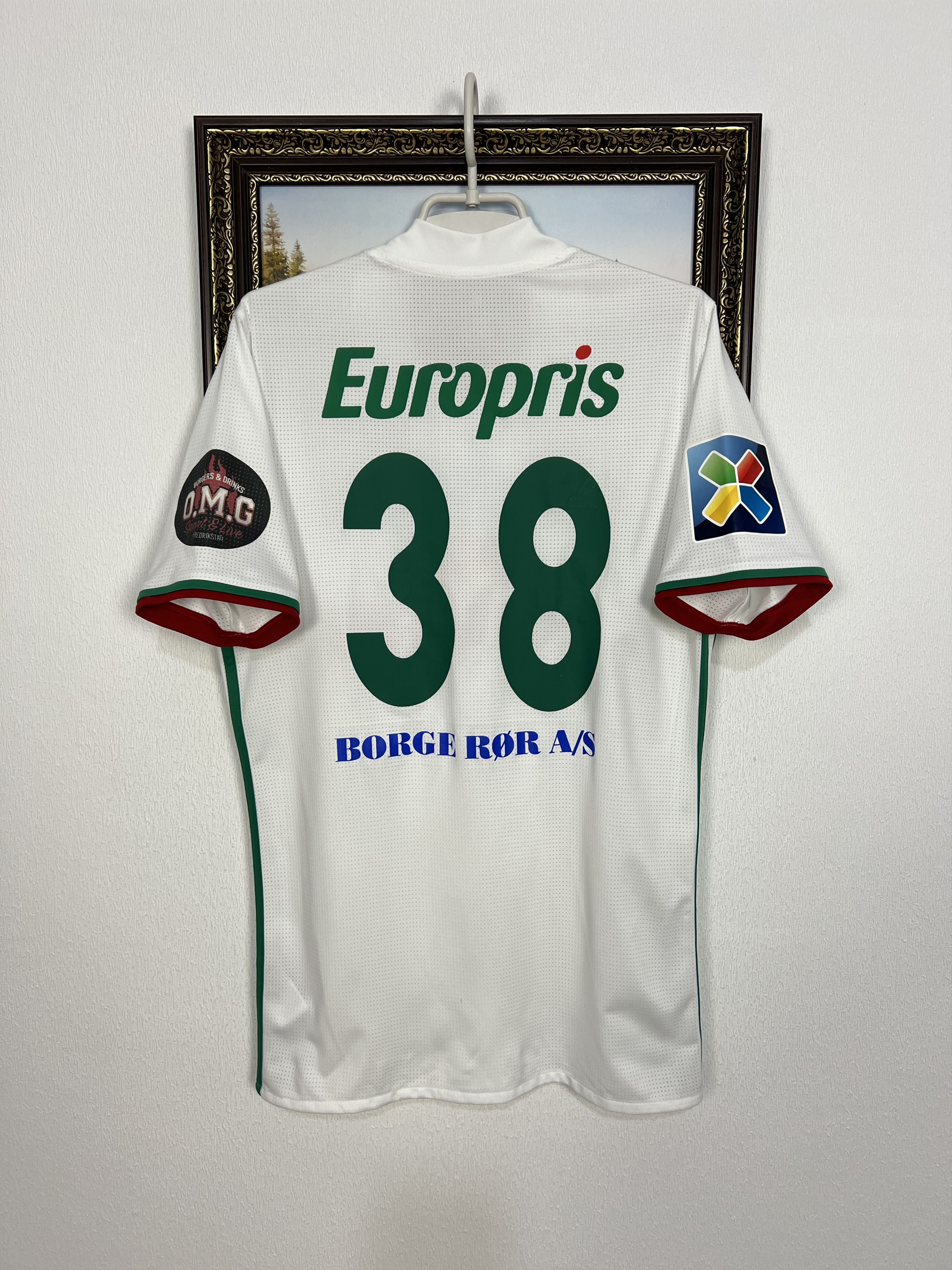 Adidas Krakeroy IL Football Match Worn Shirt Soccer Jersey Trikot Size US L / EU 52-54 / 3 - 9 Thumbnail