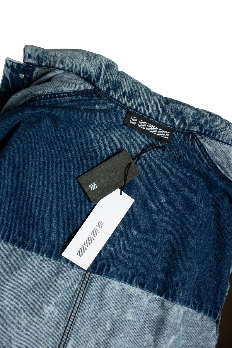LGN LOUIS GABRIEL NOUCHI LGN Louis Gabriel Nouchi, Blue washed denim jacket Size US M / EU 48-50 / 2 - 9 Thumbnail