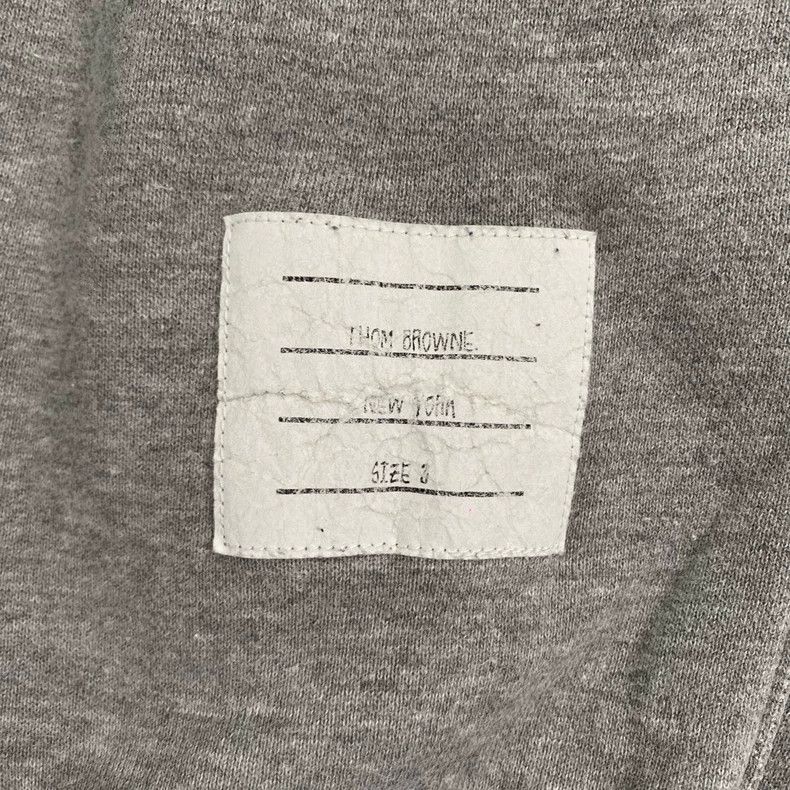 Thom Browne Thom Browne Size 3Gray four-striped trousers 2503-Nextarr Size US 30 / EU 46 - 4 Thumbnail