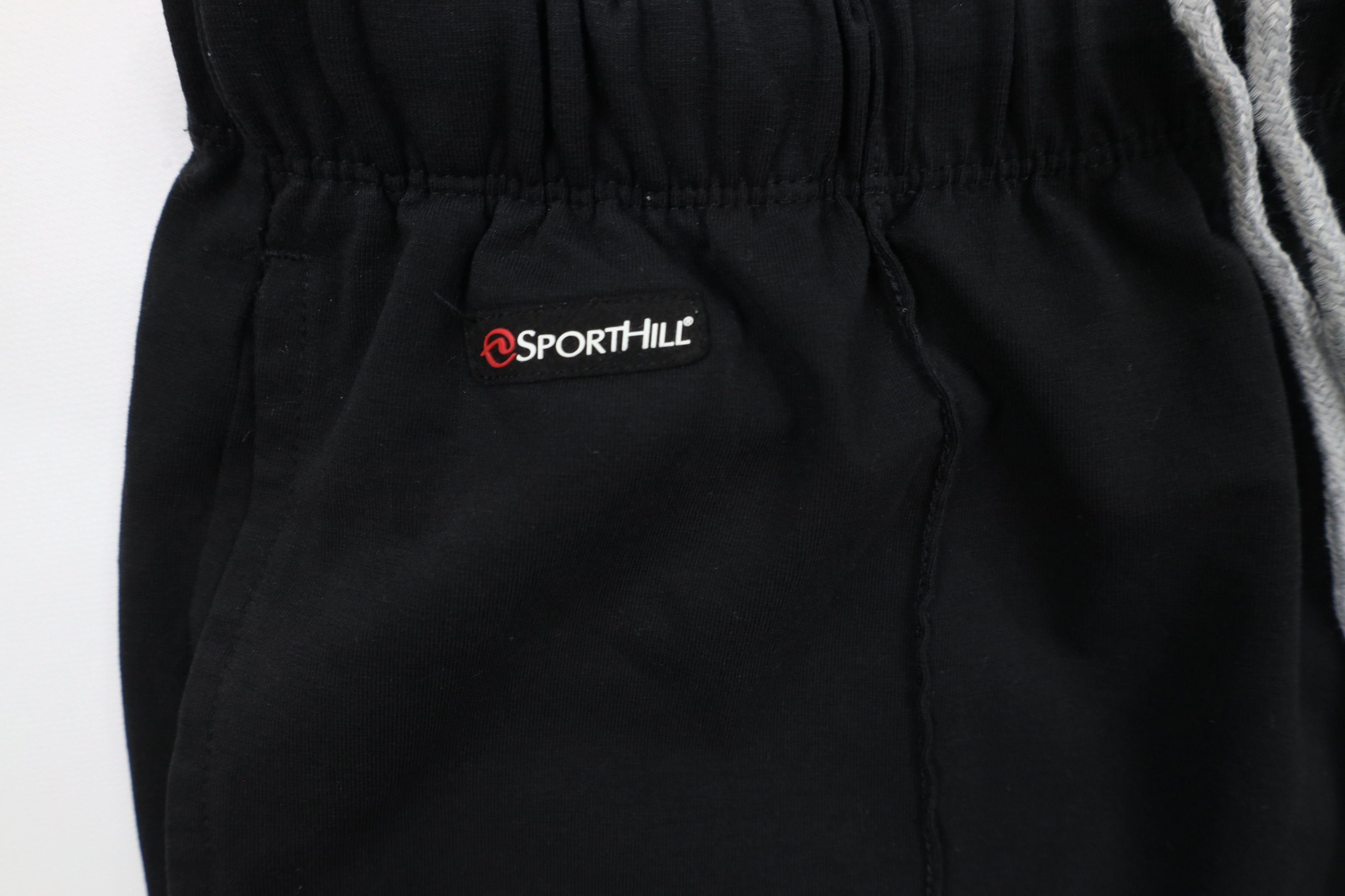 Vintage Vintage 90s Streetwear Stretch Cuffed Joggers Pants Black Size US 38 / EU 54 - 8 Thumbnail