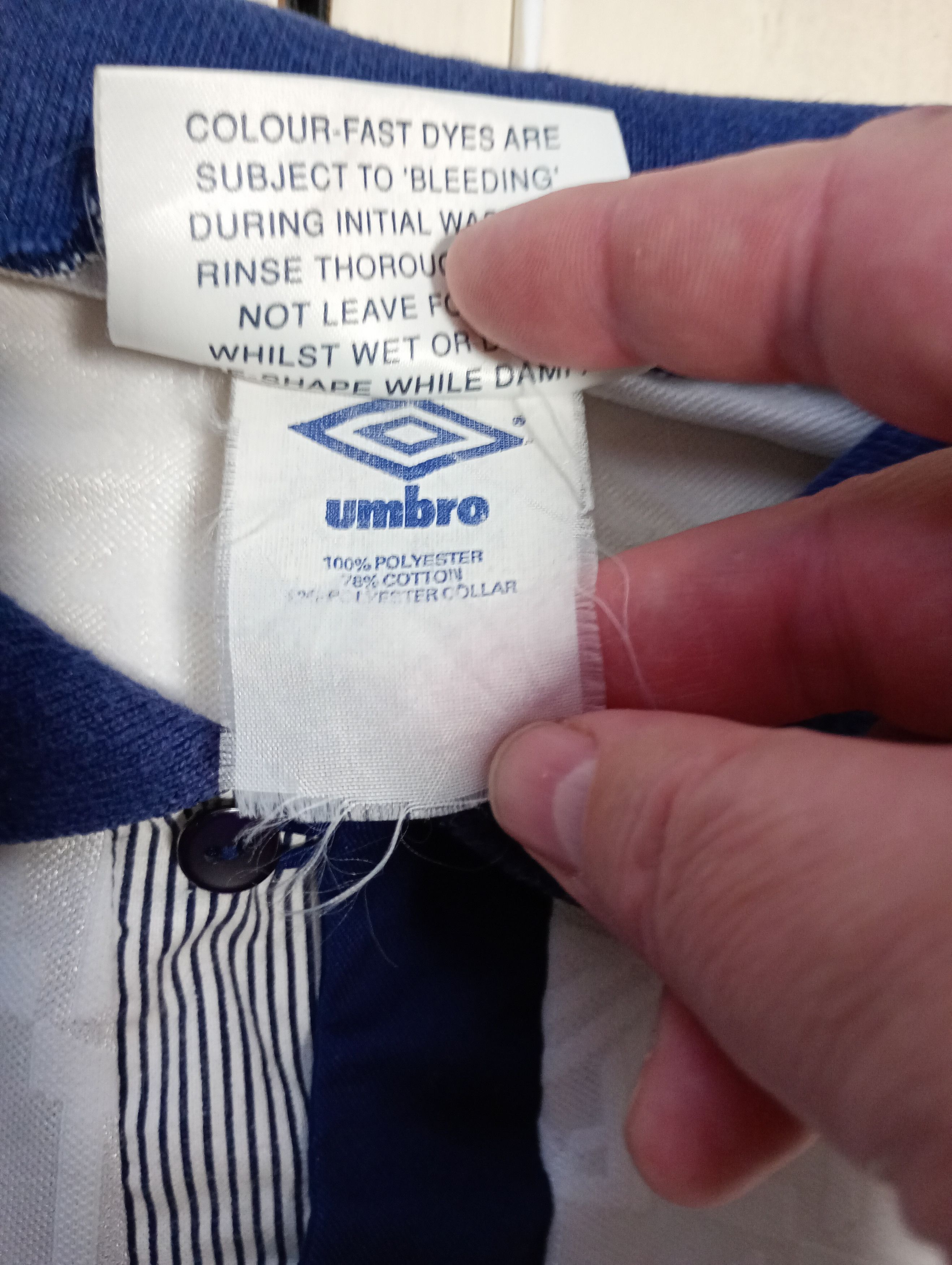 Umbro Umbro Tottenham Hotspur Home Jersey 1991-1993 Size US L / EU 52-54 / 3 - 11 Thumbnail