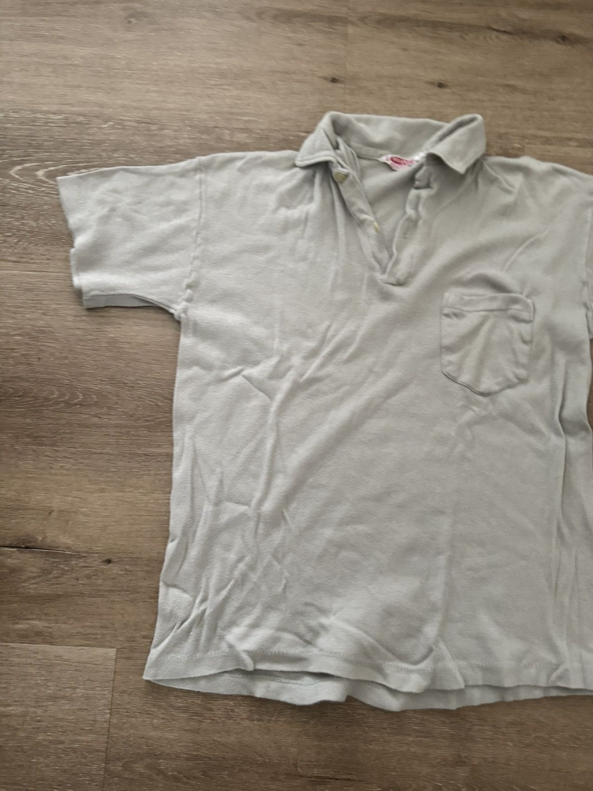 Japanese Brand × Pilgrim Surf + Supply × Vintage Vintage Pilgrim Surf Fitted Short Sleeve Polo Medium Size M / US 6-8 / IT 42-44 - 3 Thumbnail