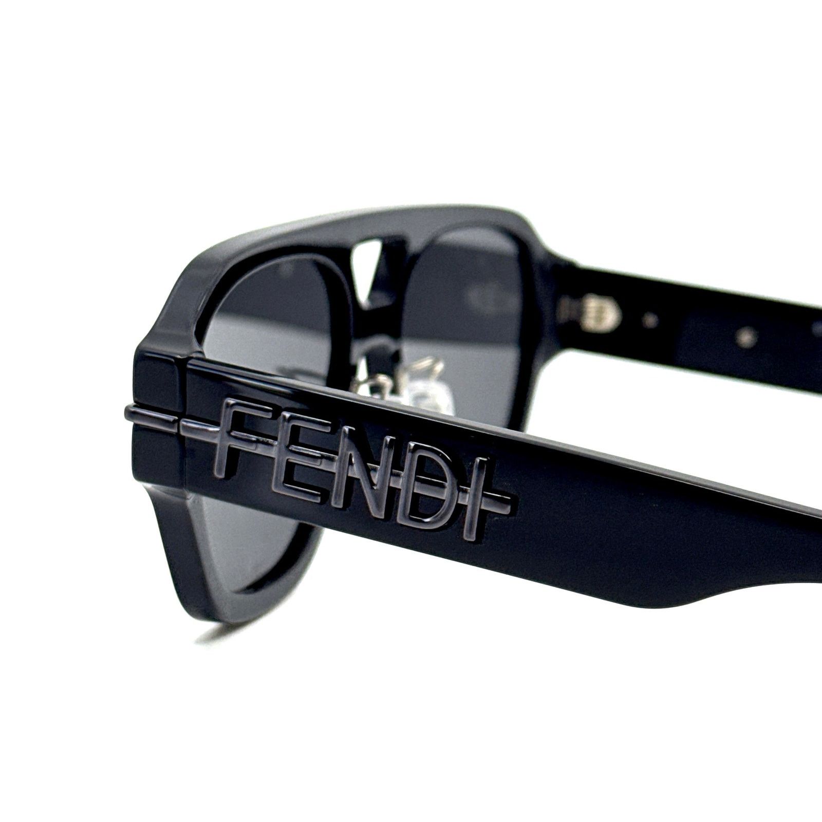 Fendi NEW!!! FENDI Sunglasses FE40130F 01A Authentic Size ONE SIZE - 7 Thumbnail