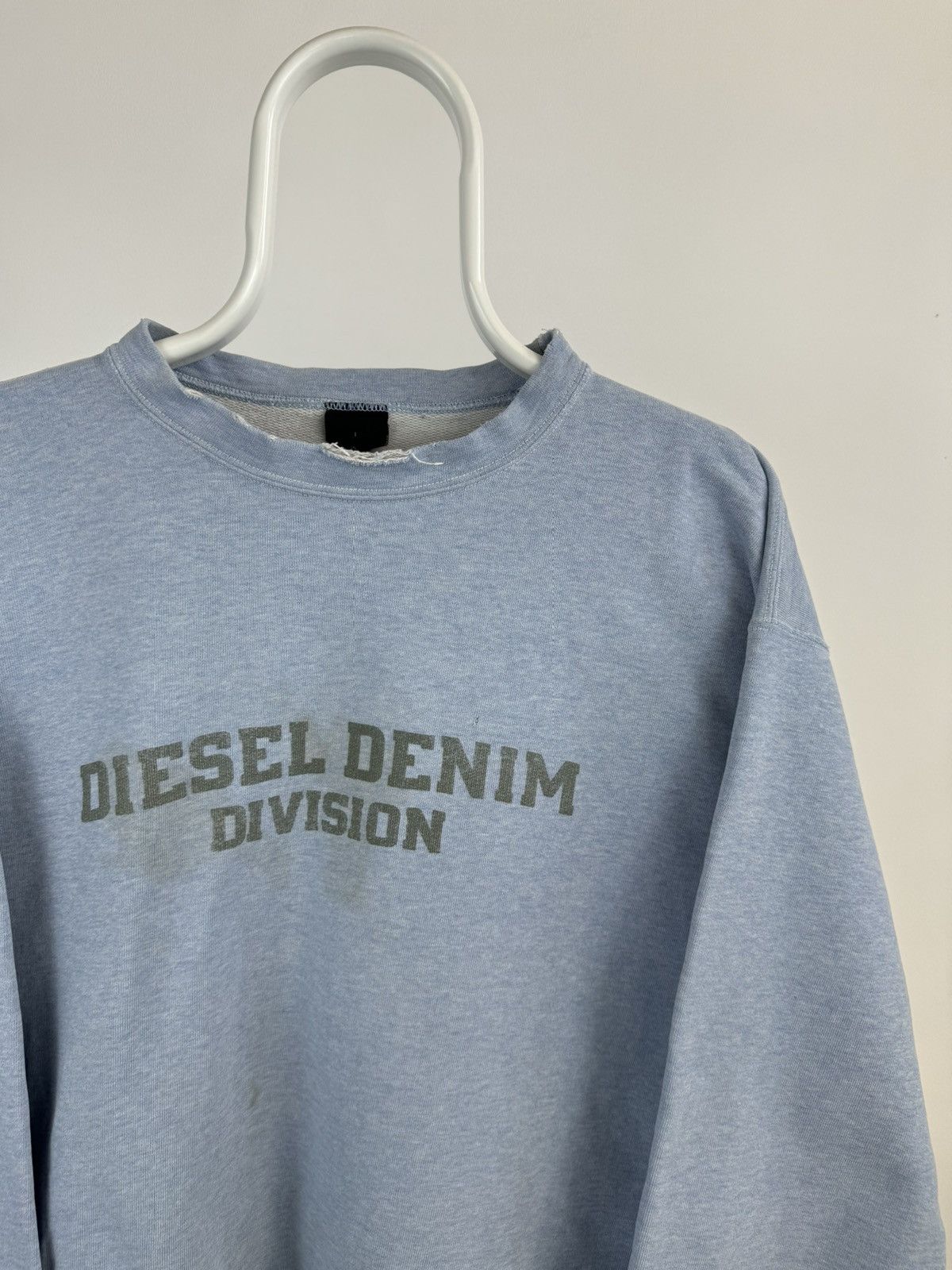 Diesel Vintage Diesel Denim Division Faded Sweatshirt Size US L / EU 52-54 / 3 - 2 Thumbnail