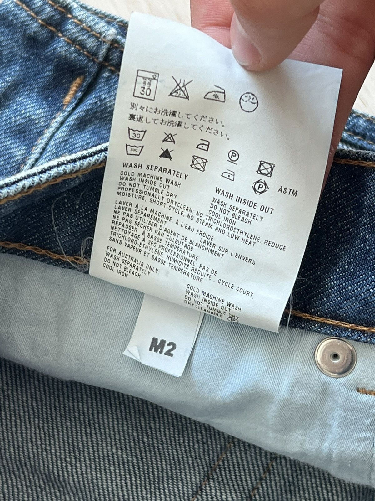 Prada Prada Denim Vintage Shorts Size 24" / US 00 / IT 34 - 4 Thumbnail