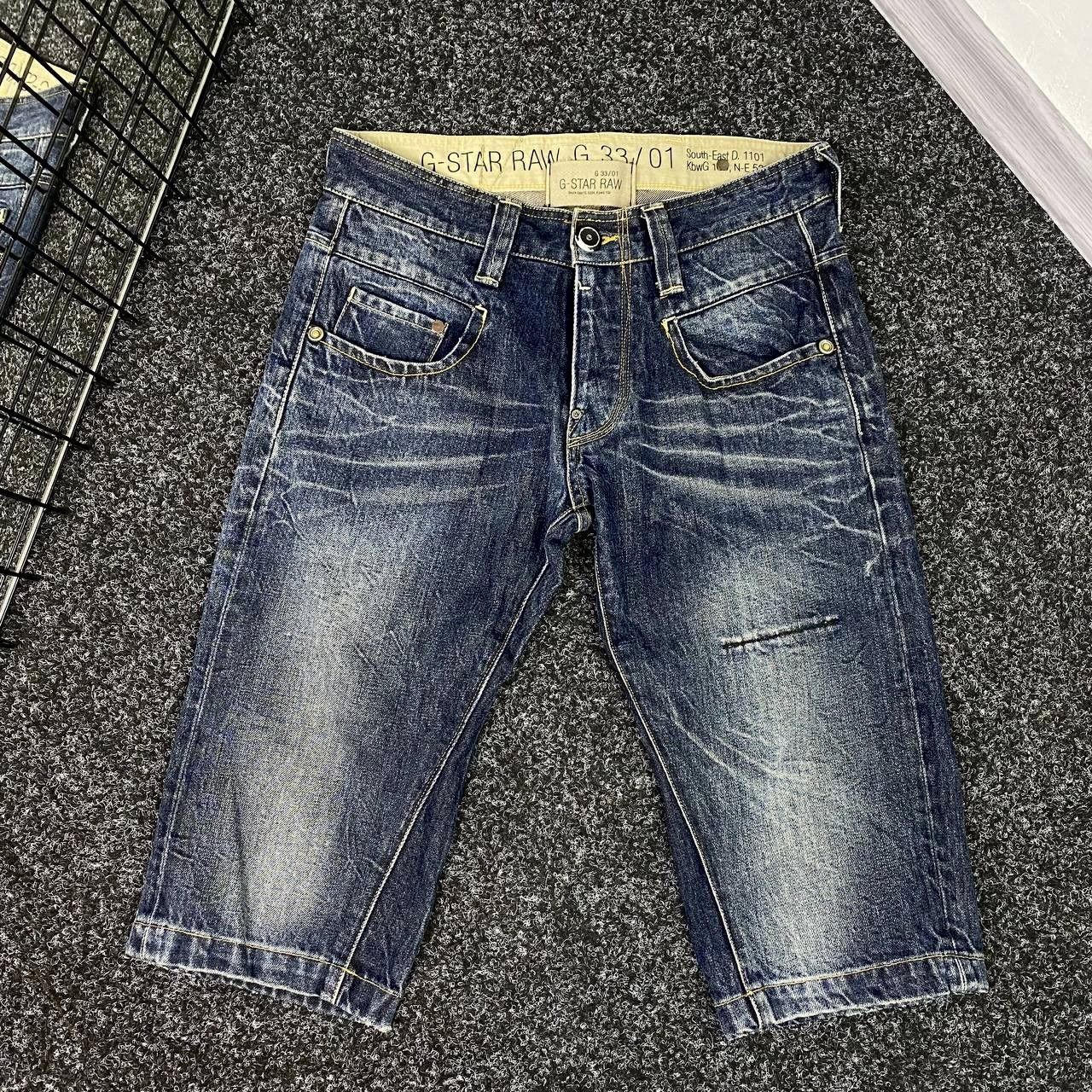 G-Star G star denim jeans short japanese style avant garde y2k Size US 30 / EU 46 - 1 Thumbnail