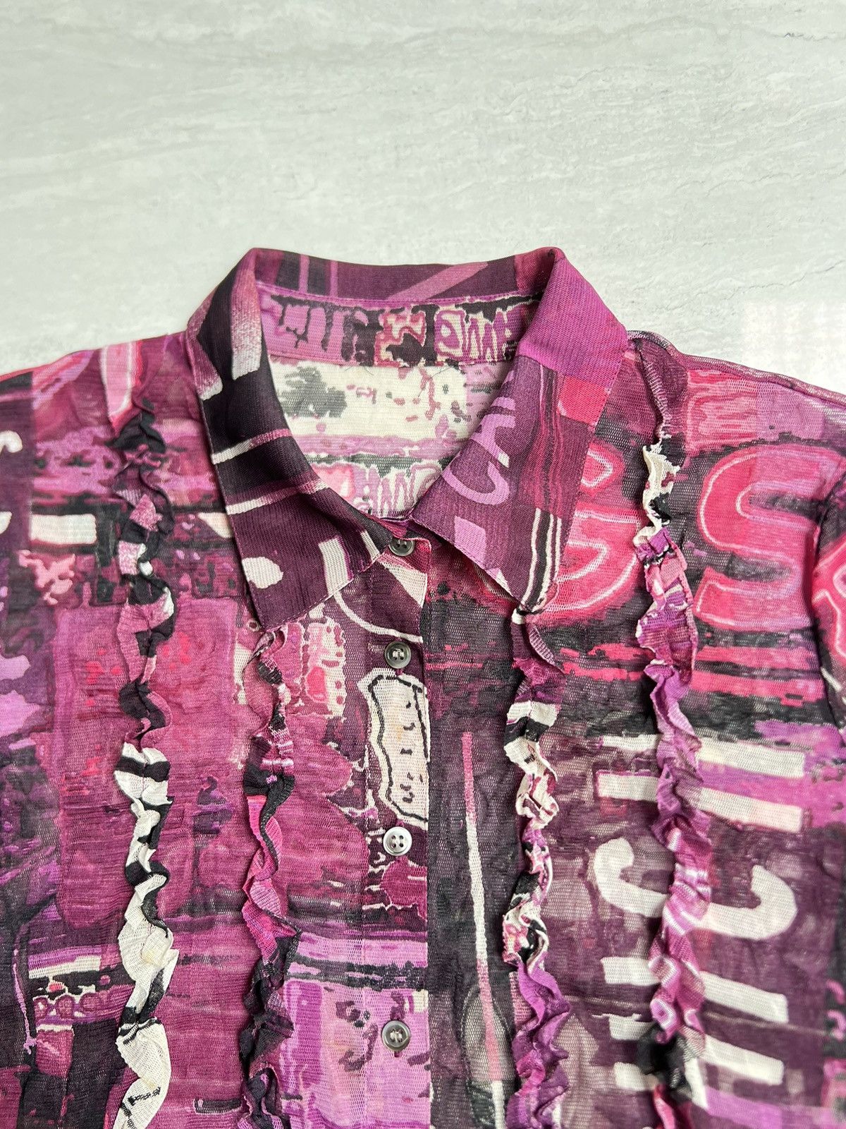 Other LUITHEMIS Mesh Pink Shirt Size US XS / EU 42 / 0 - 9 Thumbnail