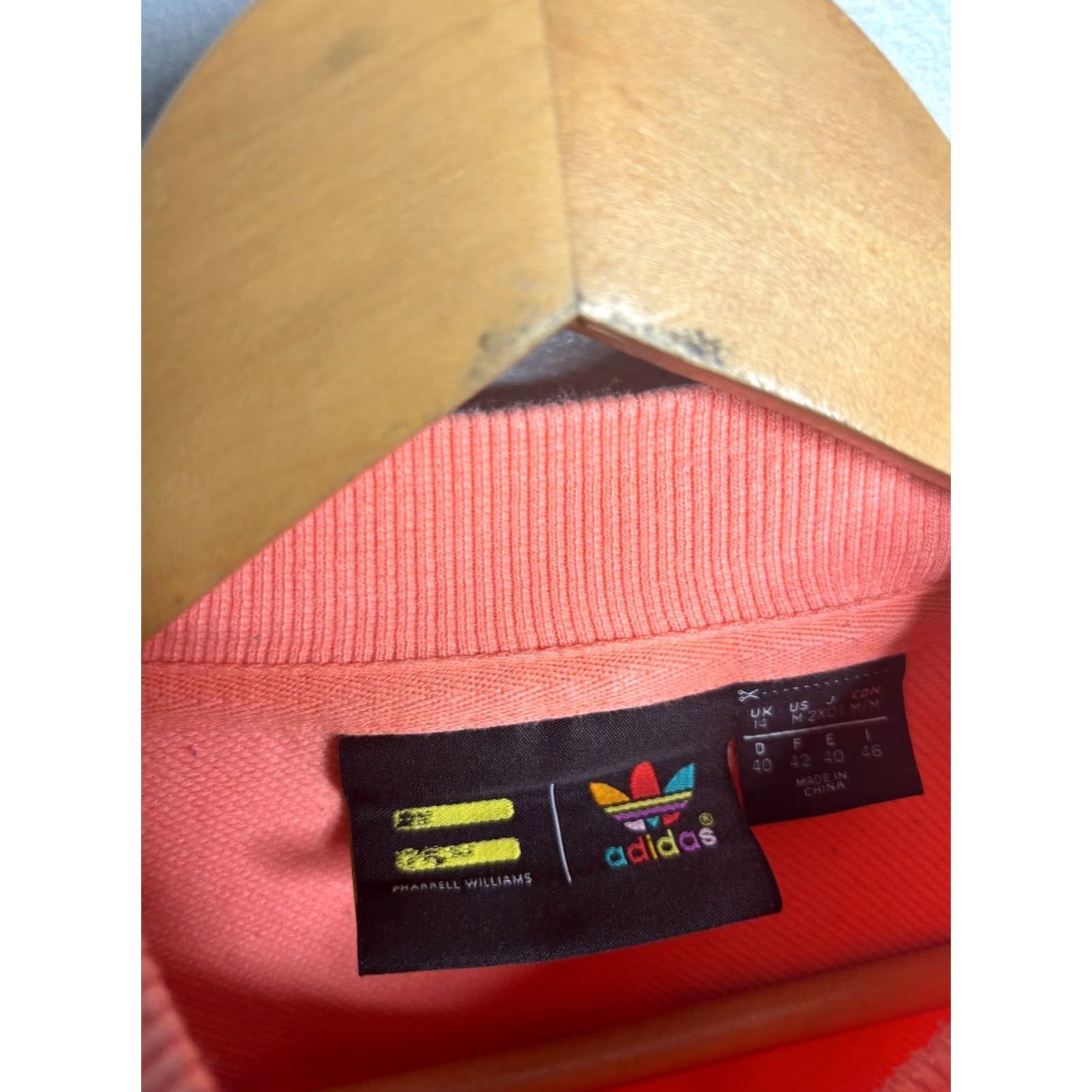 Adidas adidas Human Race Crew Neck Cropped Sweatshirt Women XL Red 100% Cotton Logo Activewear Racing Pullover Shirt Women's Sweatshirt Size XL / US 12-14 / IT 48-50 - 3 Thumbnail