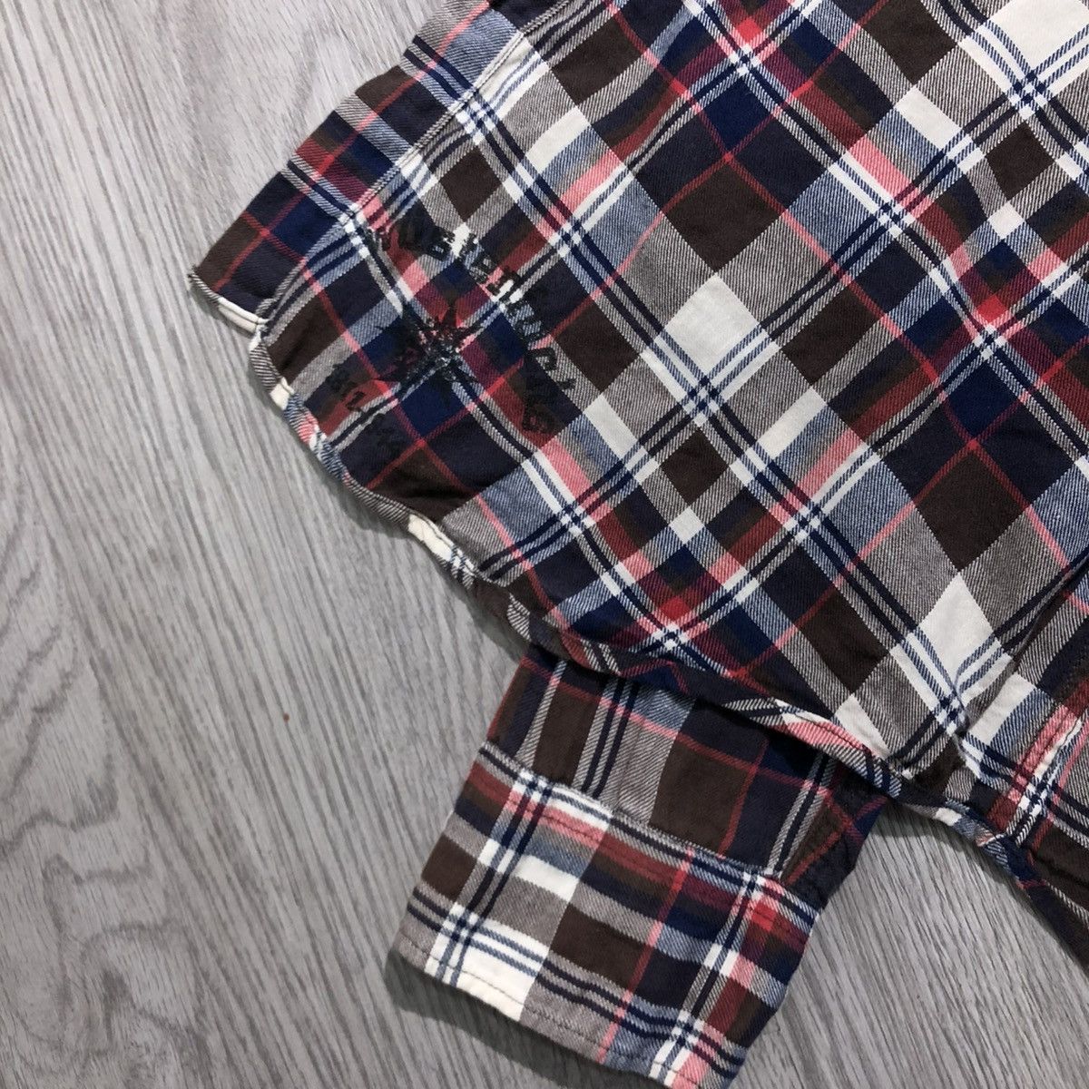 PPFM 2000s PPFM The Dessert Fox Flanel Button Up Shirt Hoodie Size US M / EU 48-50 / 2 - 13 Thumbnail