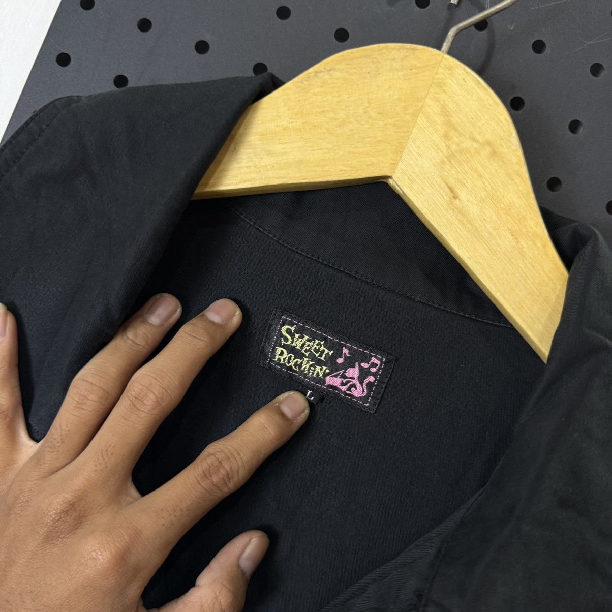 Japanese Brand Good rockin sweet zip jacket black not needles Size M / US 6-8 / IT 42-44 - 5 Thumbnail