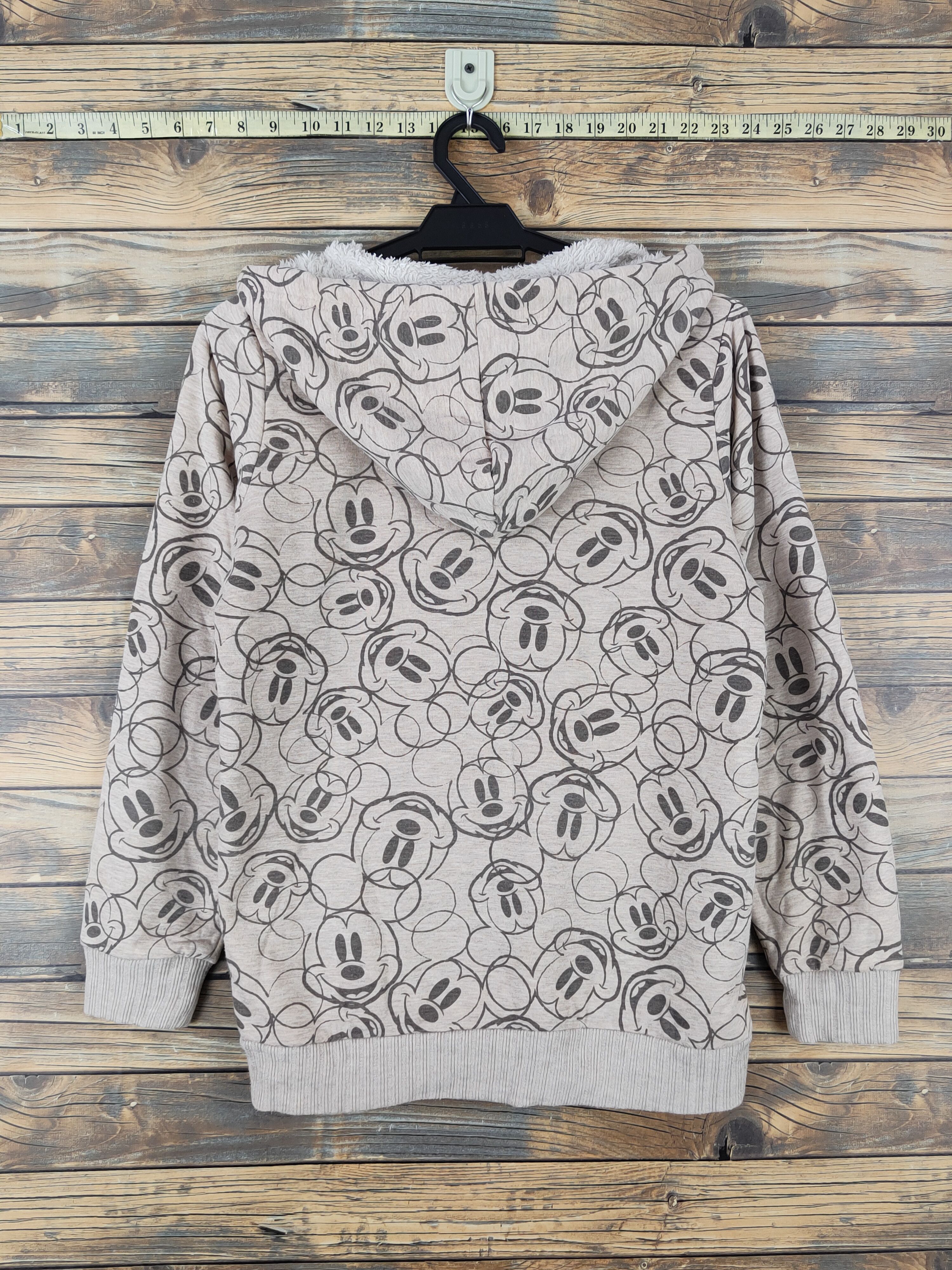 Disney × Japanese Brand × Mickey Mouse Disney Brown Mickey & Minnie Hoodie Sweatshirts #W111122 Size M / US 6-8 / IT 42-44 - 7 Thumbnail