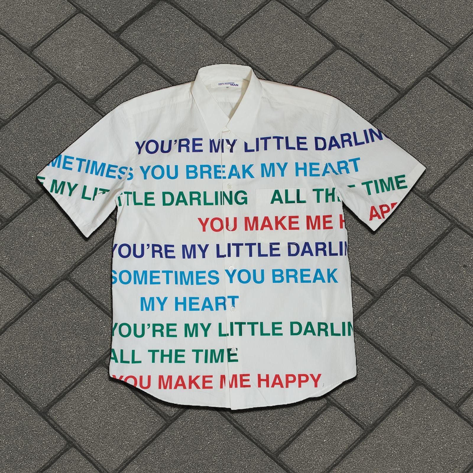 Comme des Garcons × Junya Watanabe AD2001 Junya Watanabe Poem