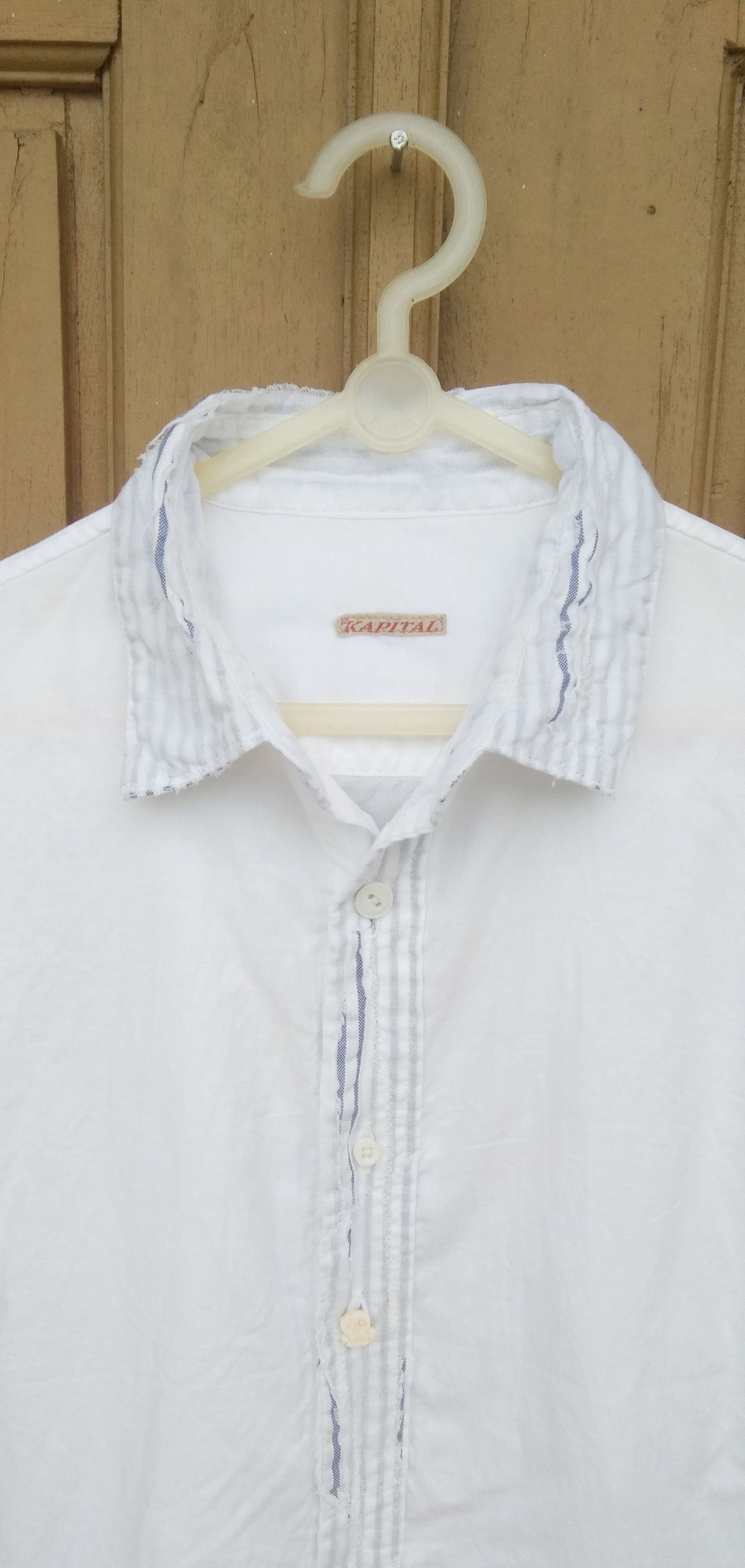 Kapital Kapital distress button up shirt Size S / US 4 / IT 40 - 2 Thumbnail