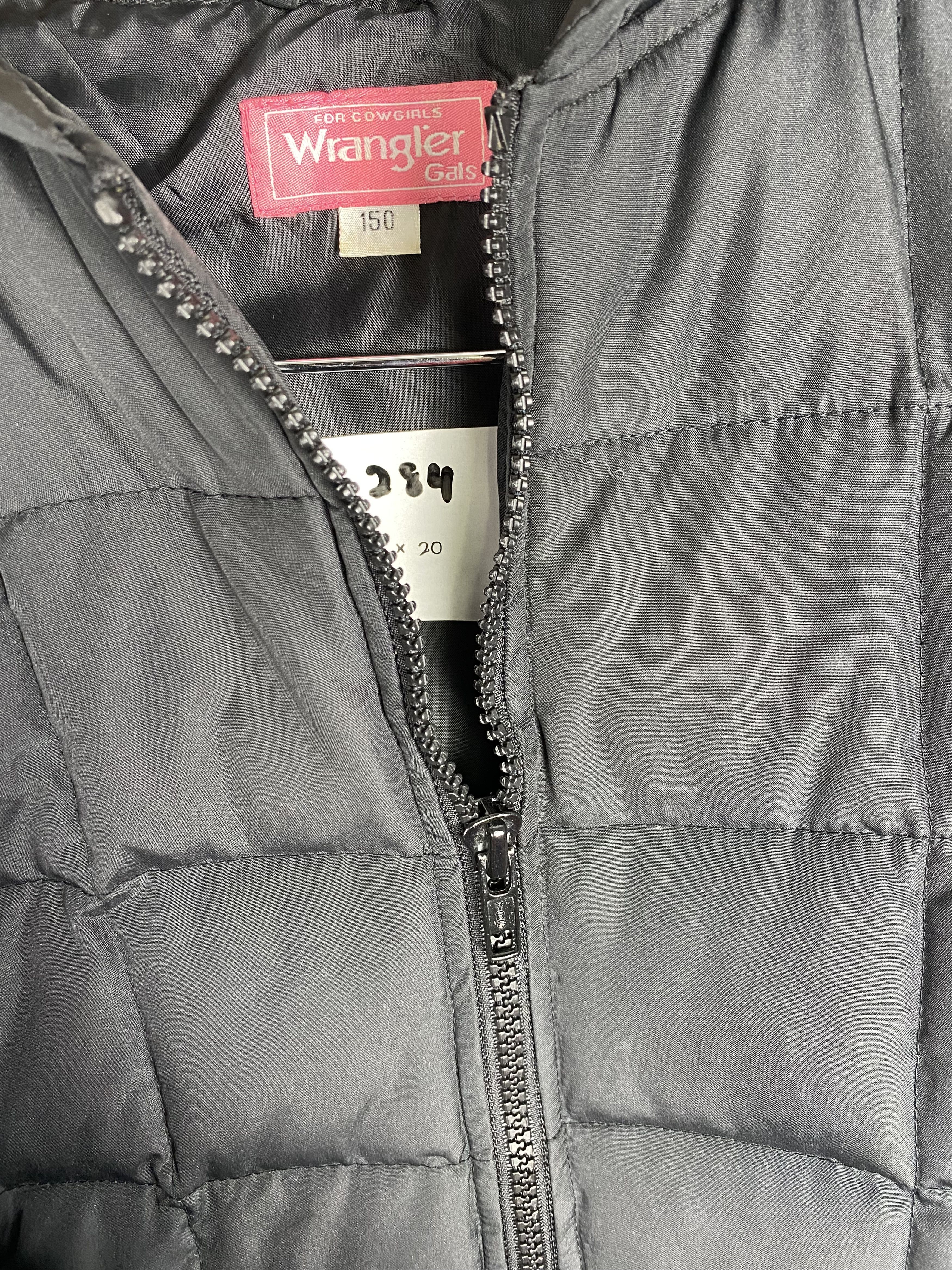 Vintage Vintage Wrangler Zip Up Quilted Puffer Down Jacket Size S / US 4 / IT 40 - 7 Thumbnail