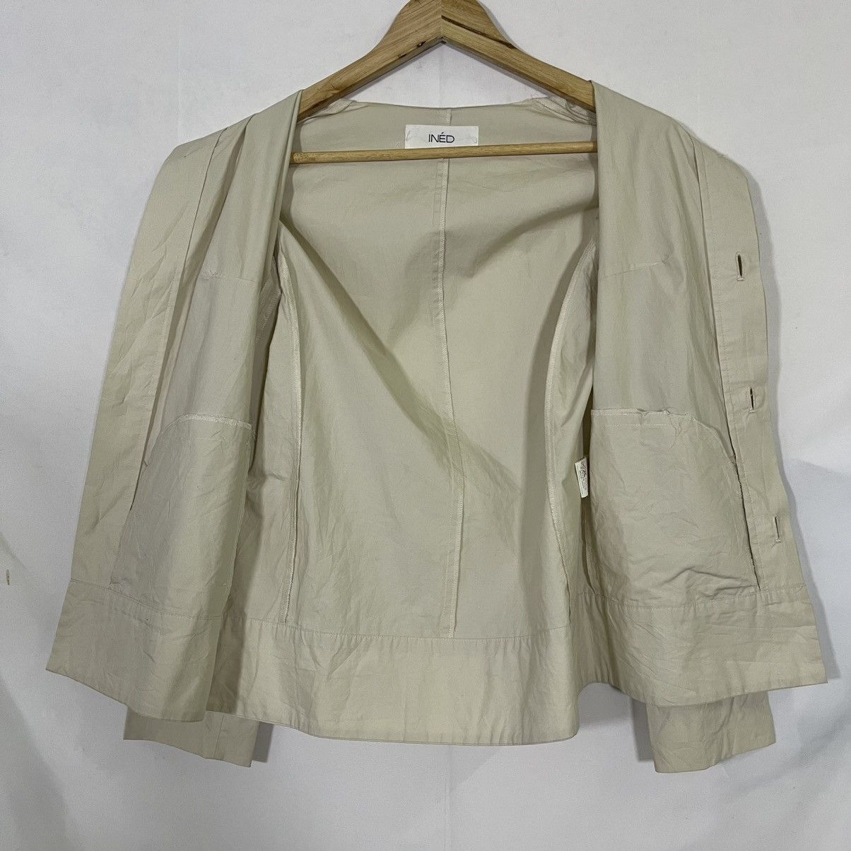 Yohji Yamamoto VINTAGE INED BY YOHJI YAMAMOTO CASUAL JACKET Size S / US 4 / IT 40 - 5 Thumbnail