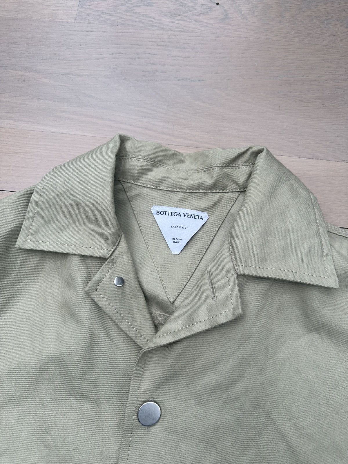 Bottega Veneta Bottega veneta salon 02 metalic fiber work shirt Size US S / EU 44-46 / 1 - 5 Thumbnail