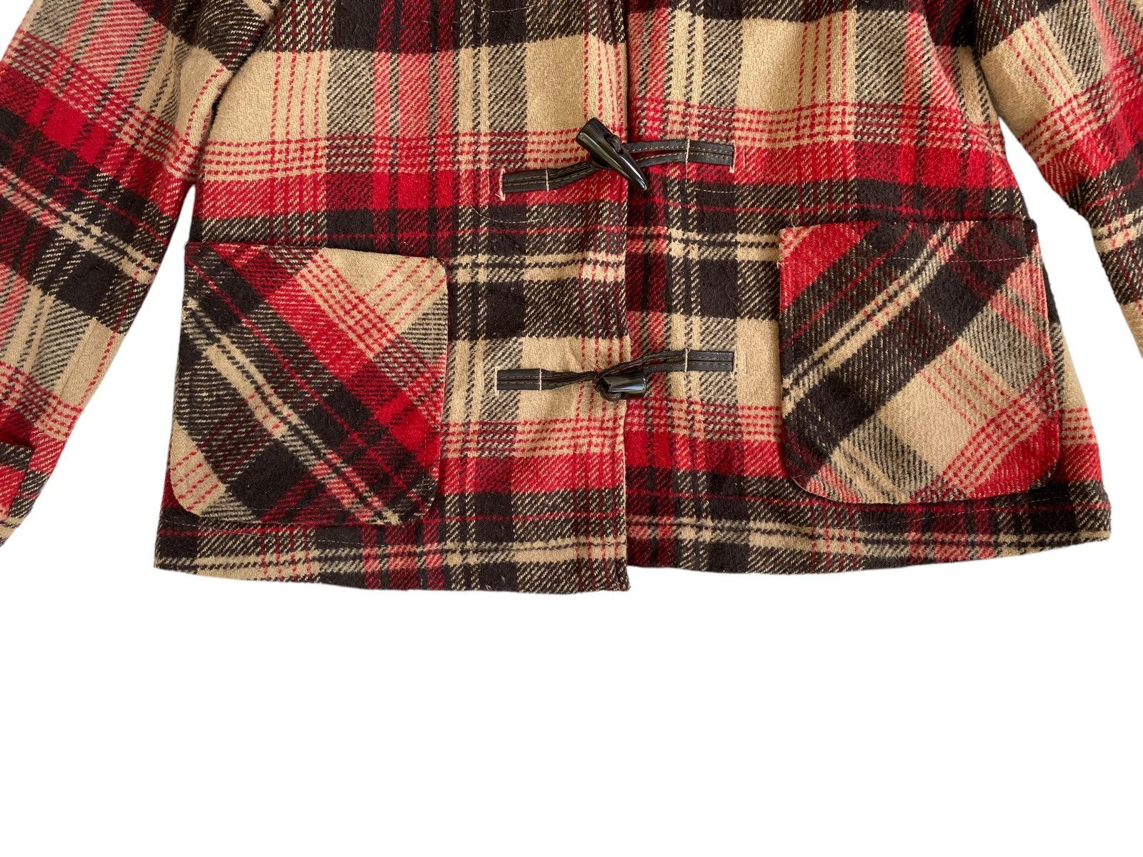 Japanese Brand × Vintage Vtg Lee Prest Wool Jacket Fur Hoodie Size M / US 6-8 / IT 42-44 - 7 Thumbnail